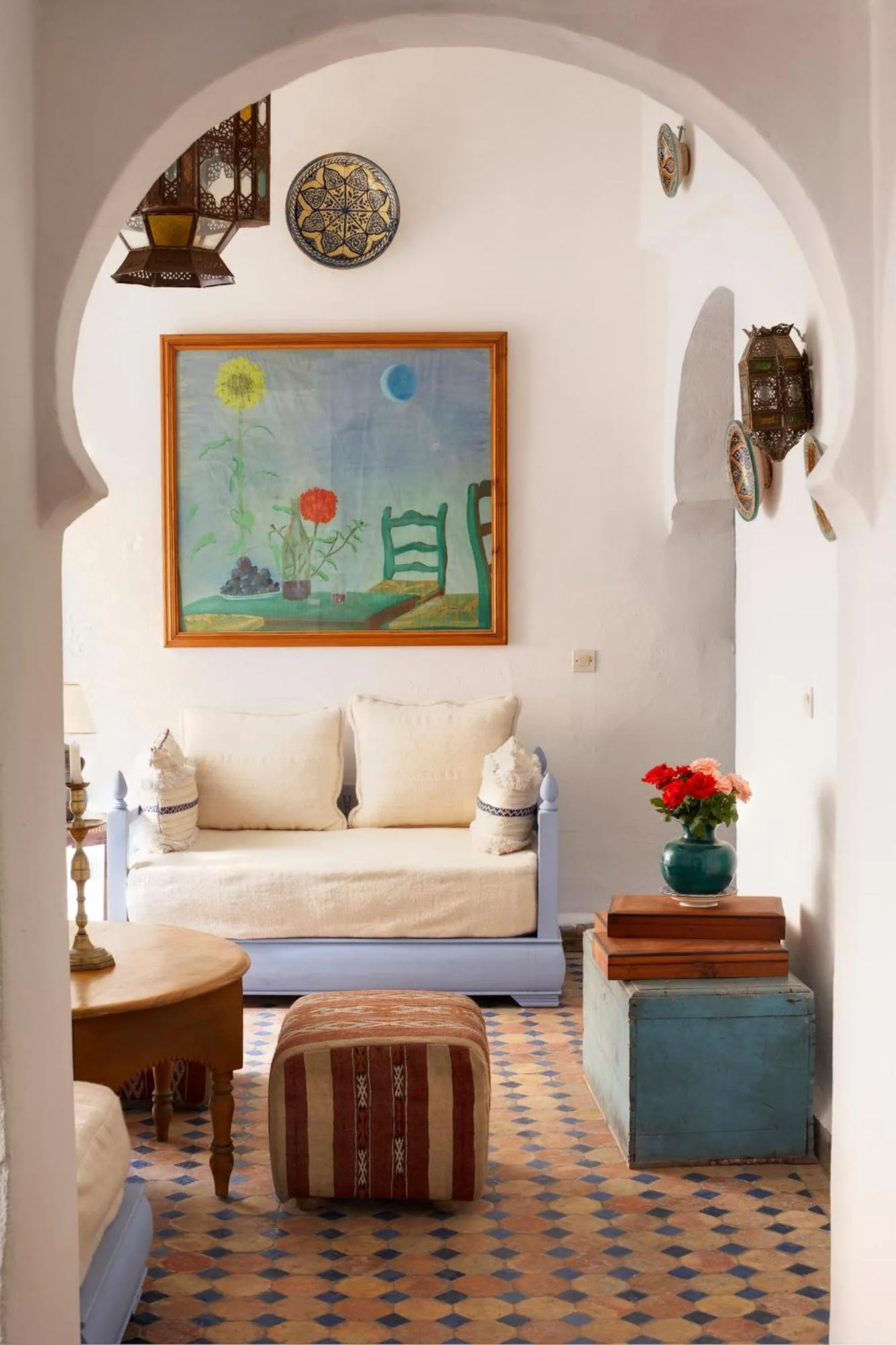 Living room in Villa Maroc Essaouira