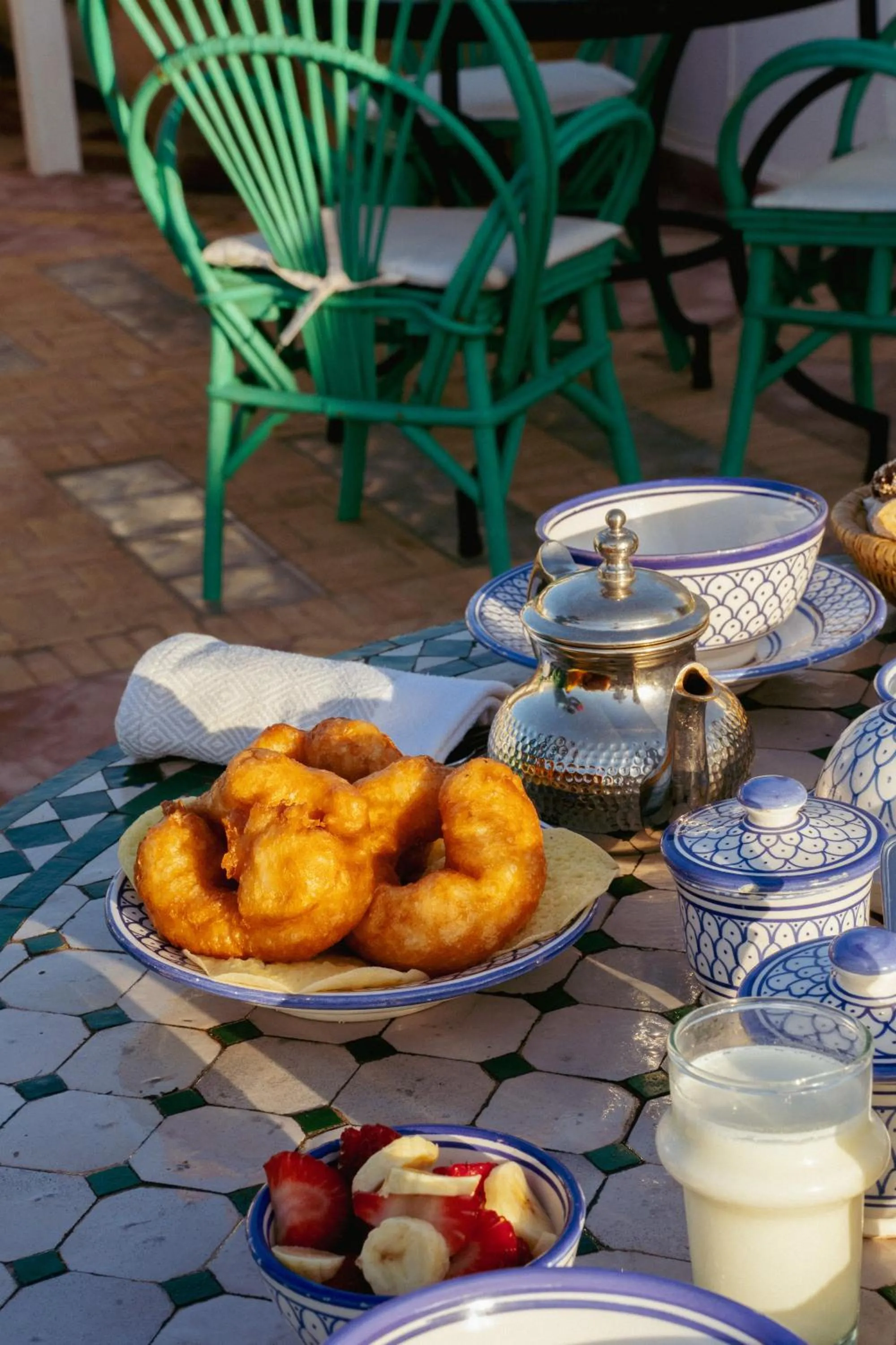 Breakfast in Villa Maroc Essaouira