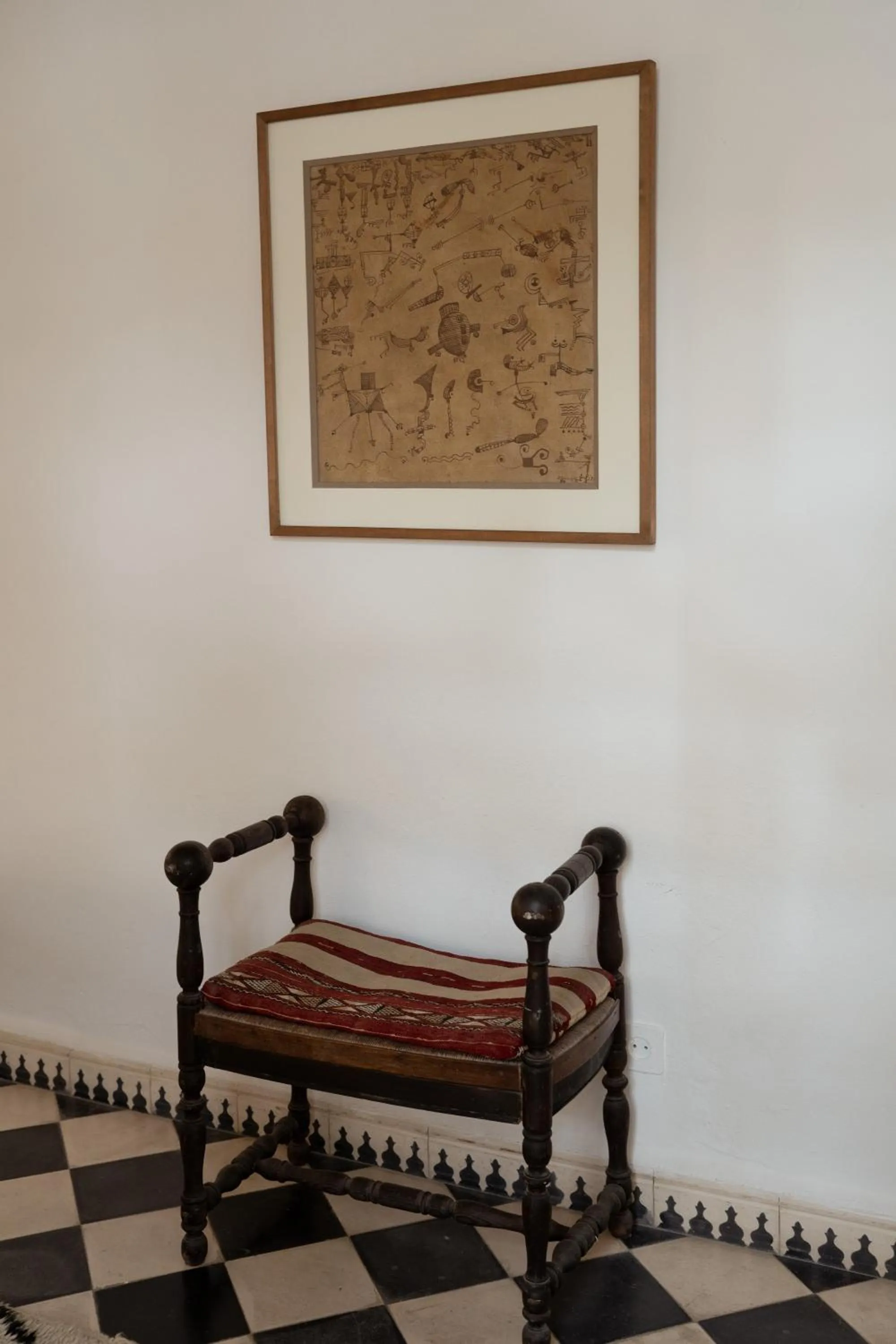 Decorative detail in Villa Maroc Essaouira