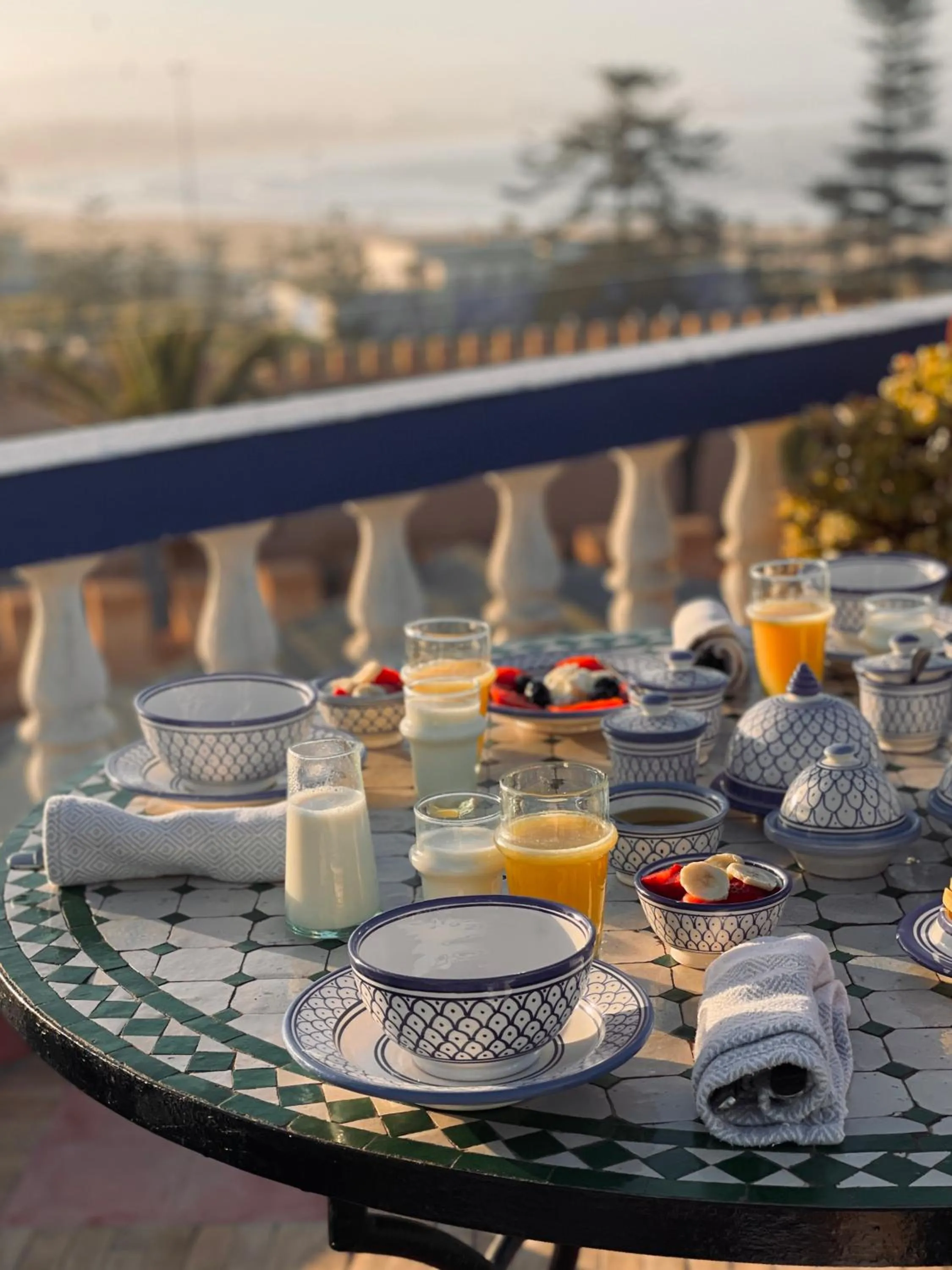 Breakfast in Villa Maroc Essaouira
