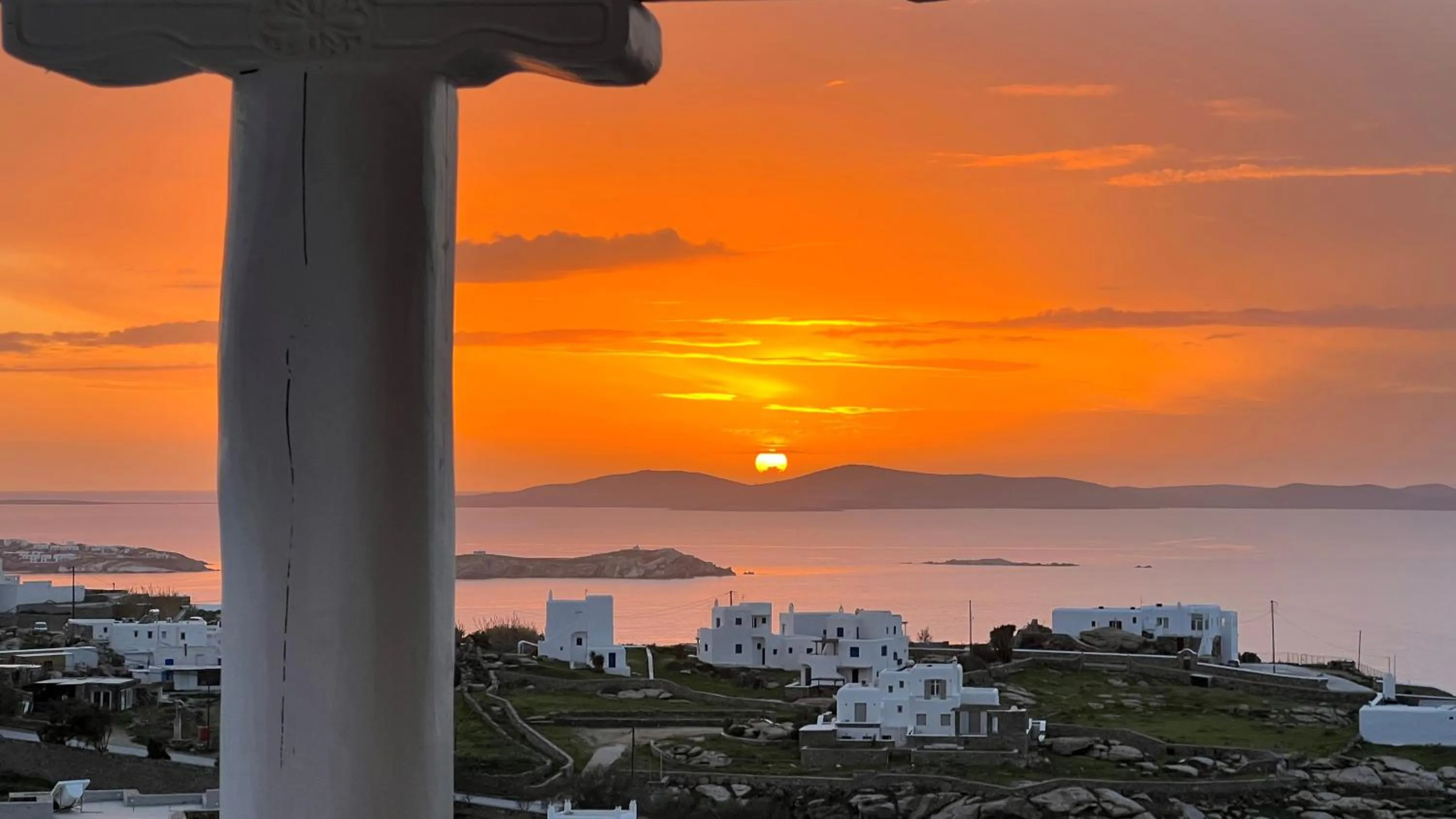 Sea view in Nomia Sunset Suites Mykonos