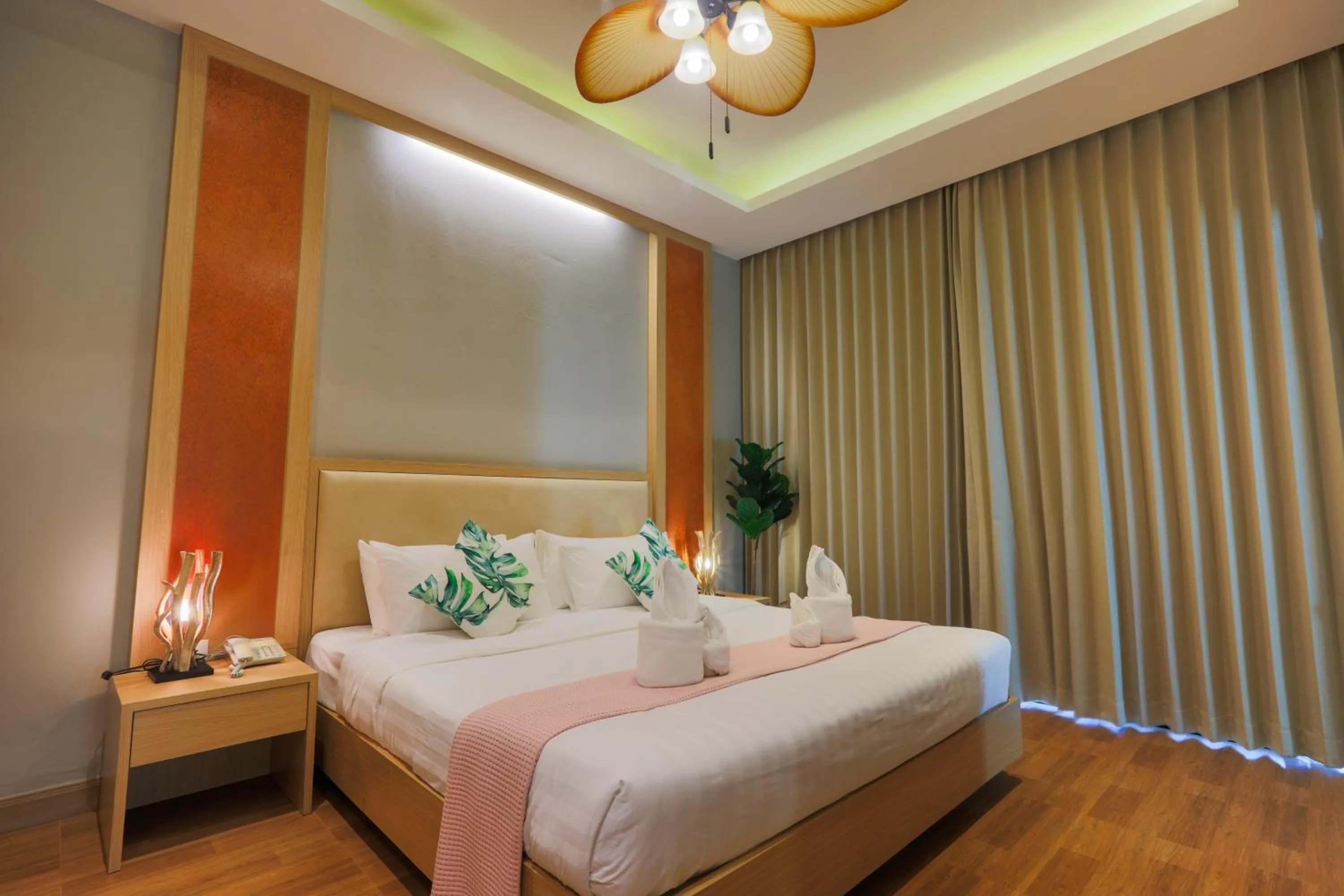 Bed in Alaita Boutique Phuket