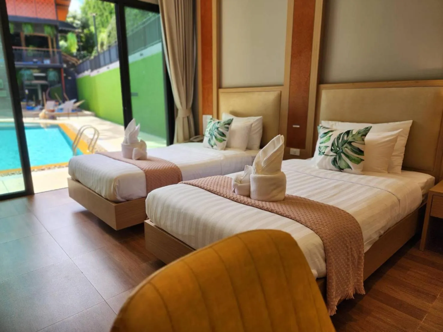 Bed in Alaita Boutique Phuket