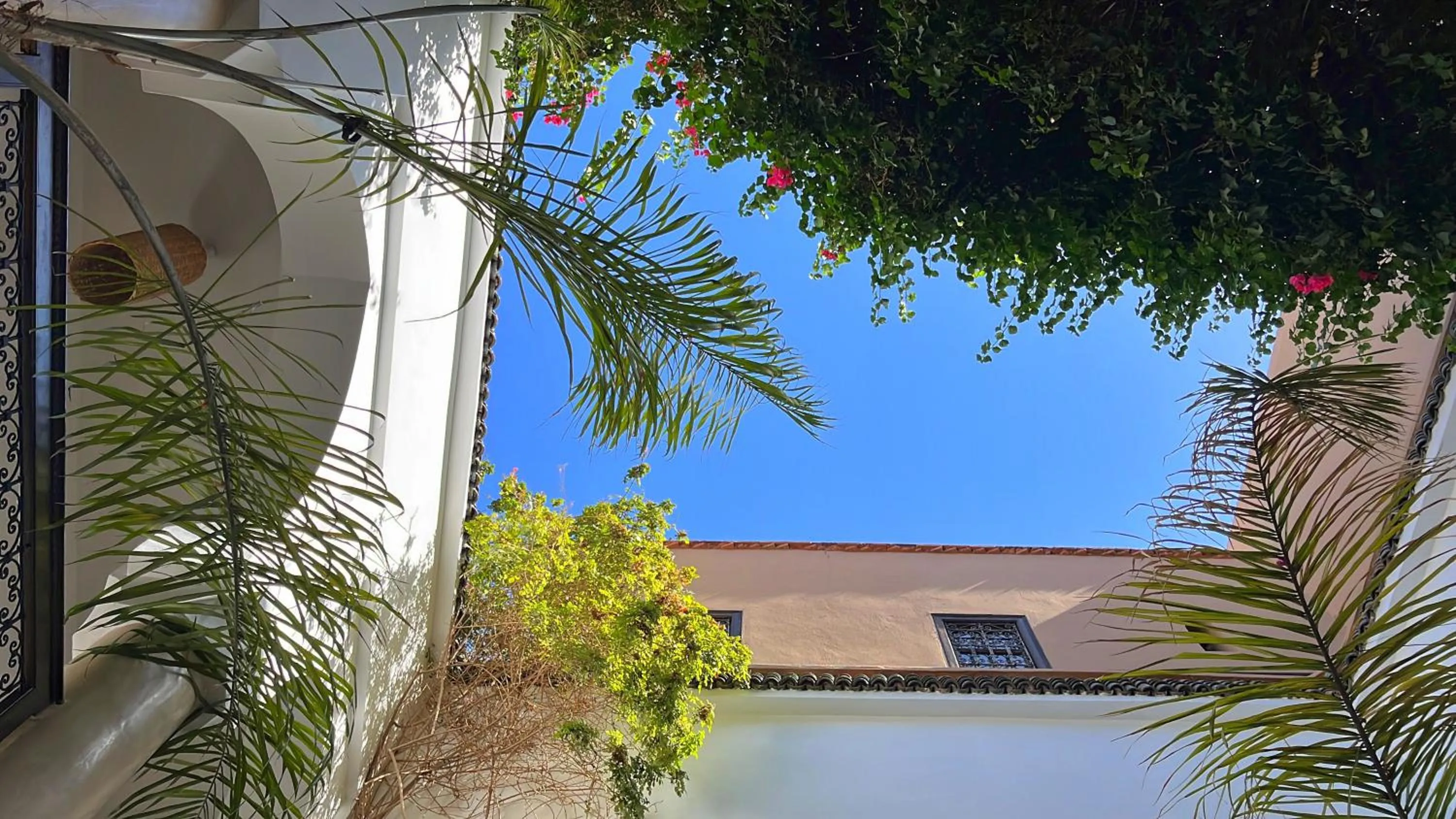Inner courtyard view in Riad Dar Zaman