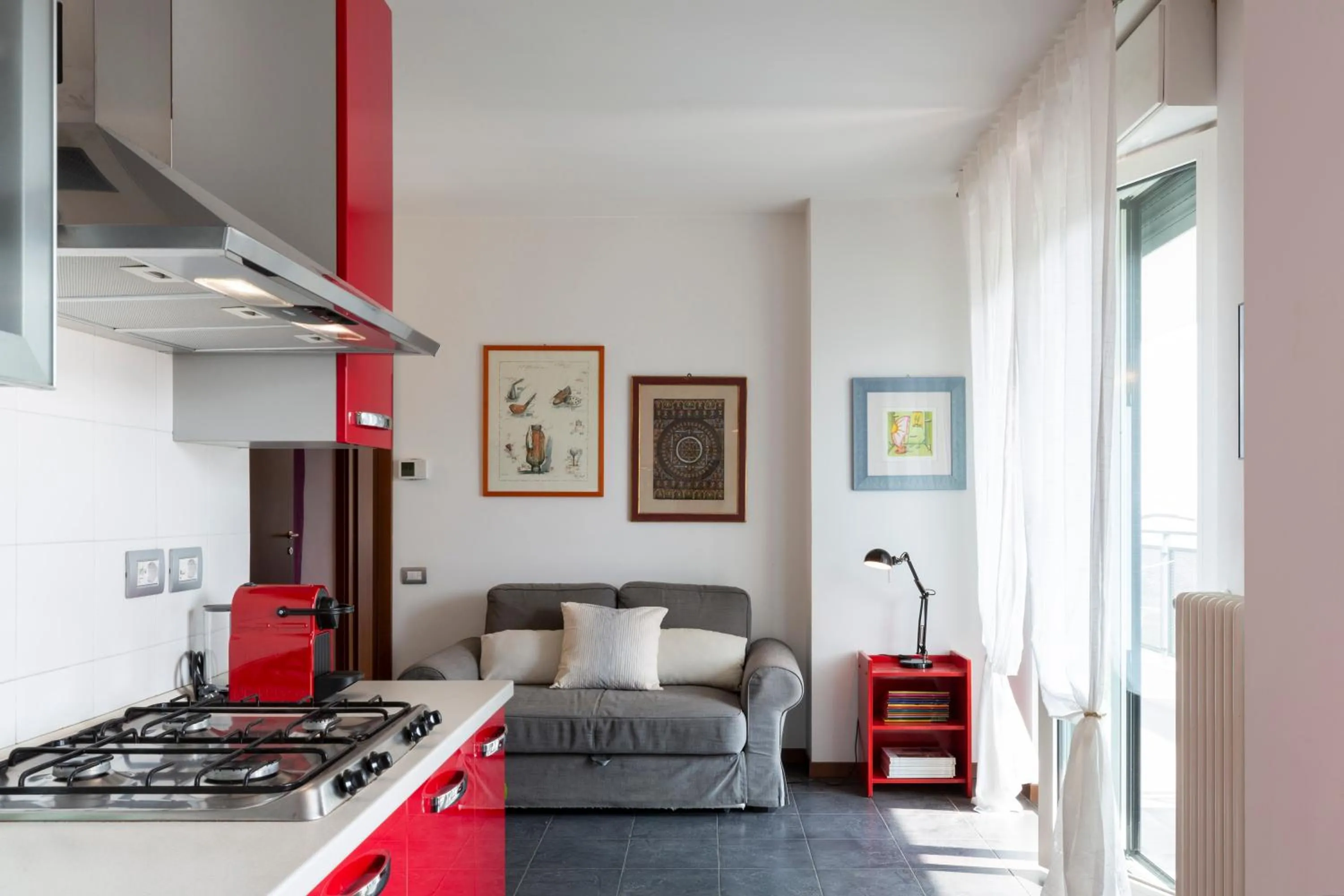 Kitchen or kitchenette in Sky Home Santa Giulia