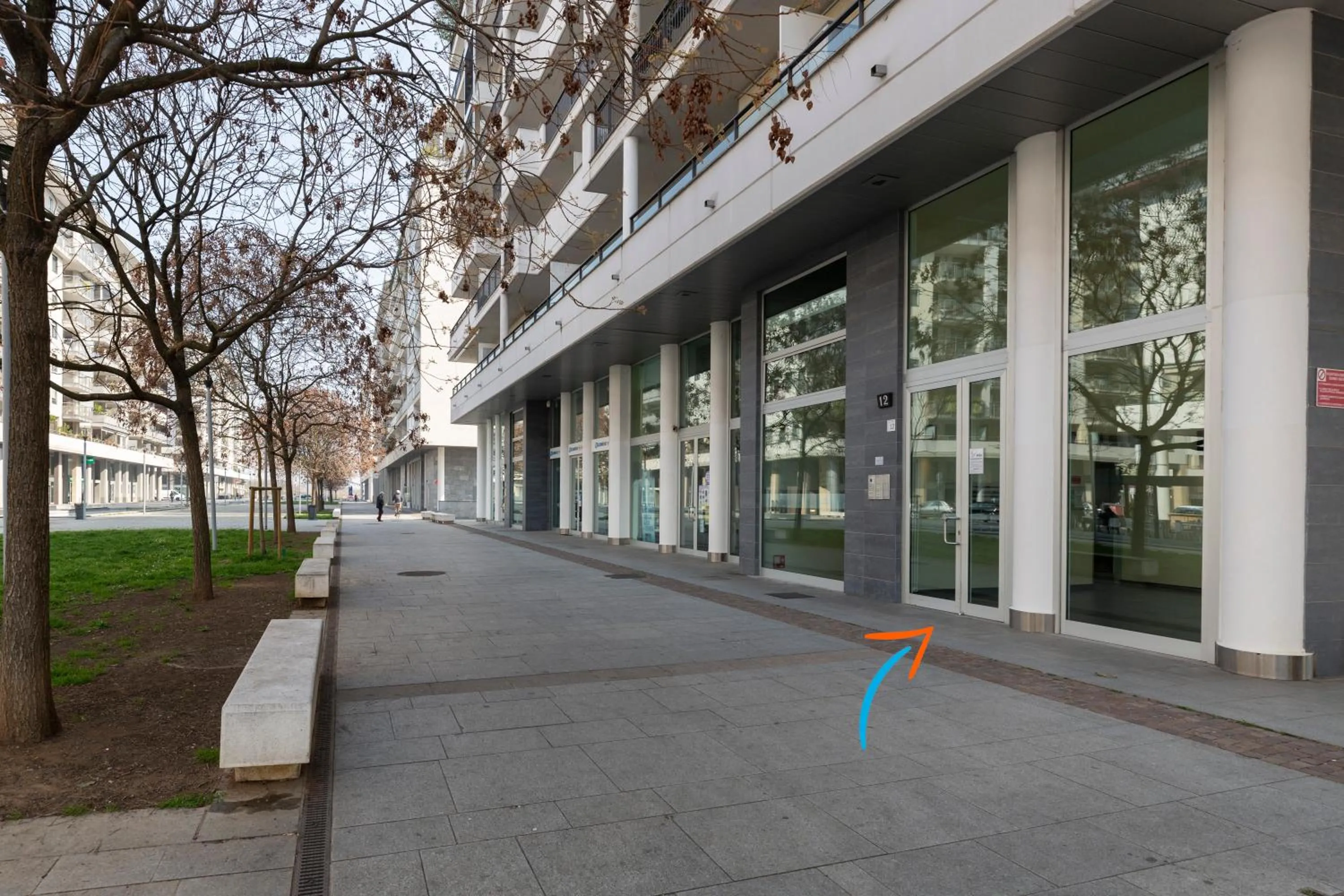 Property building in Sky Home Santa Giulia