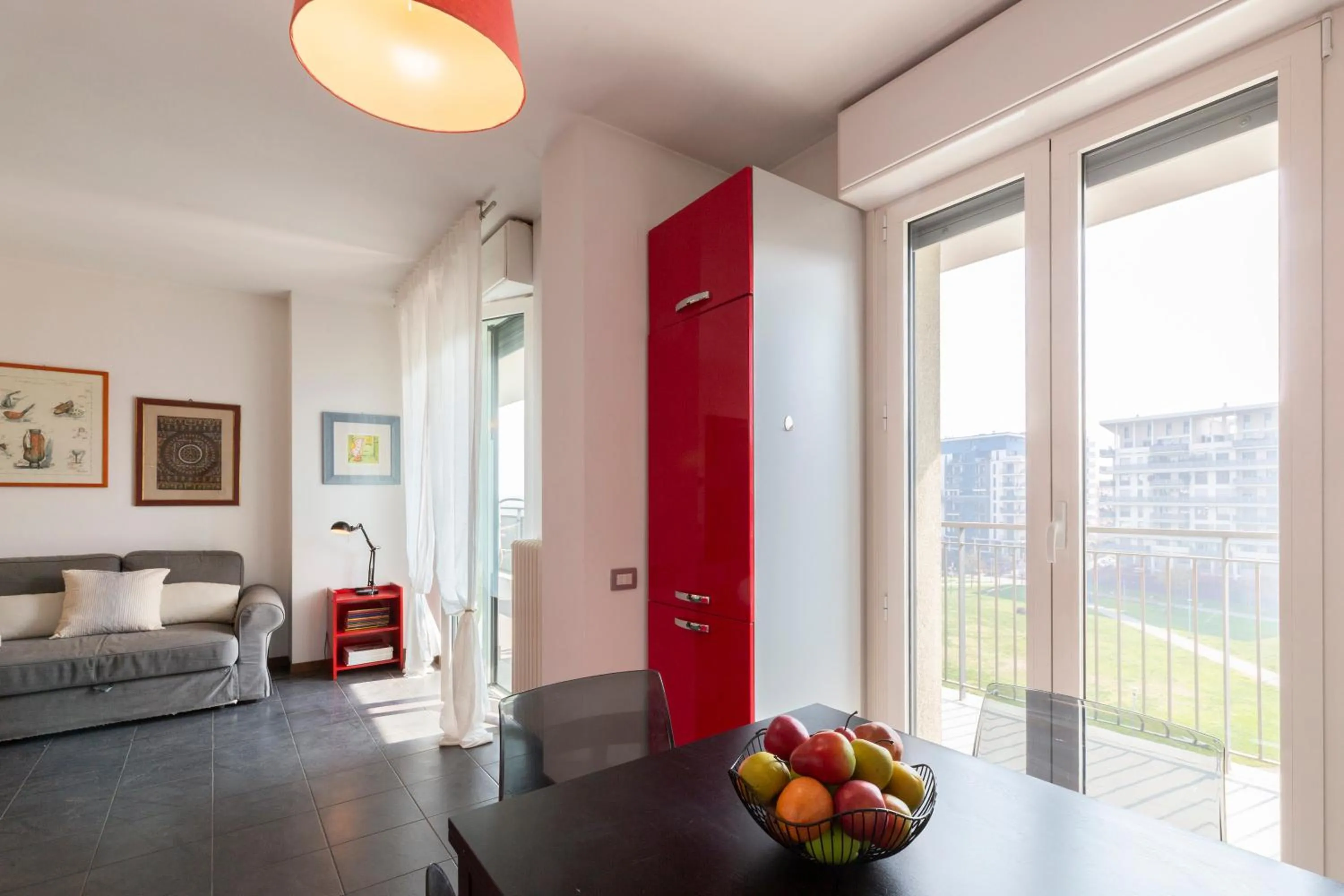 Living room in Sky Home Santa Giulia