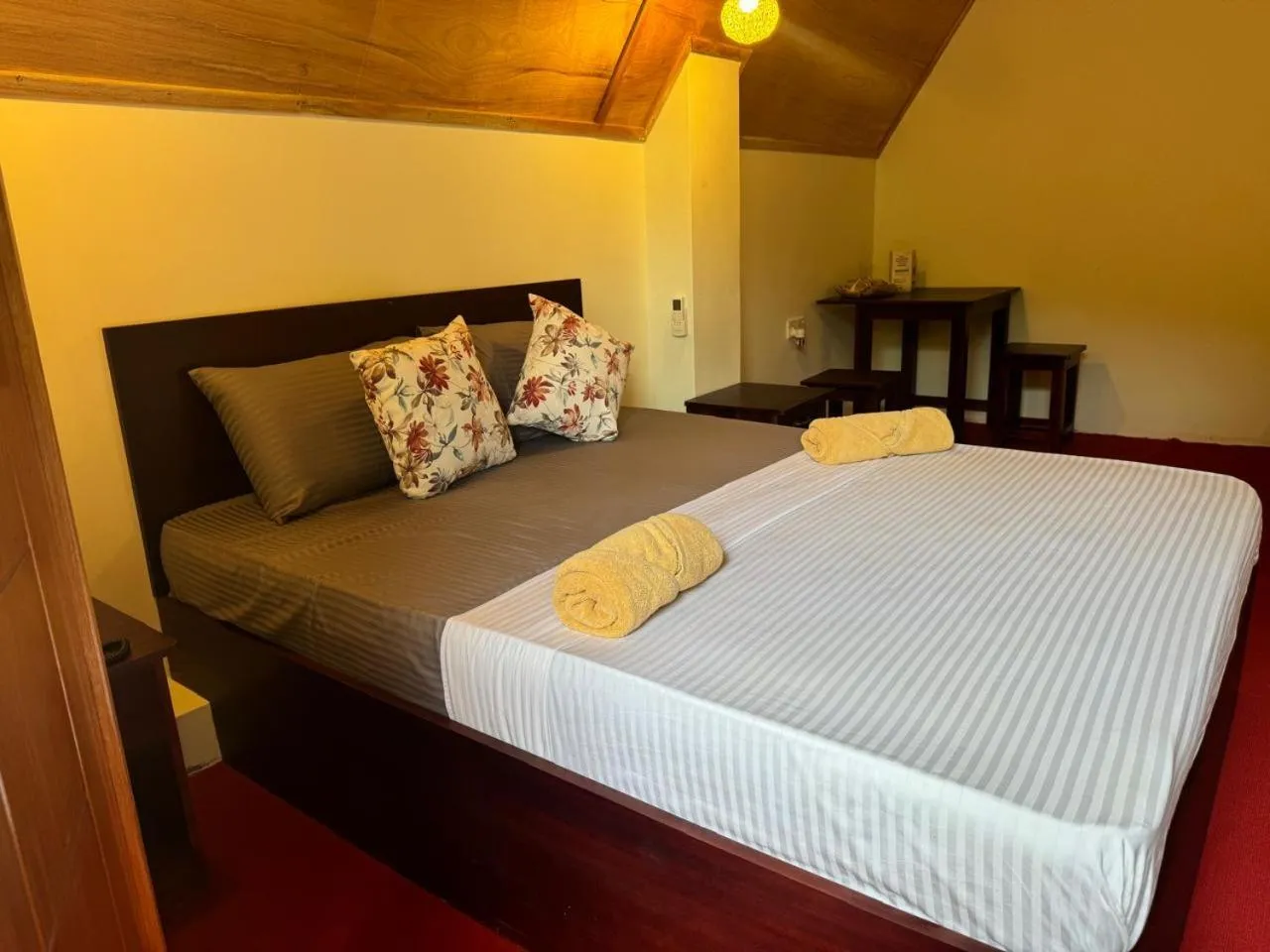 Bed in Steps Garden Resort