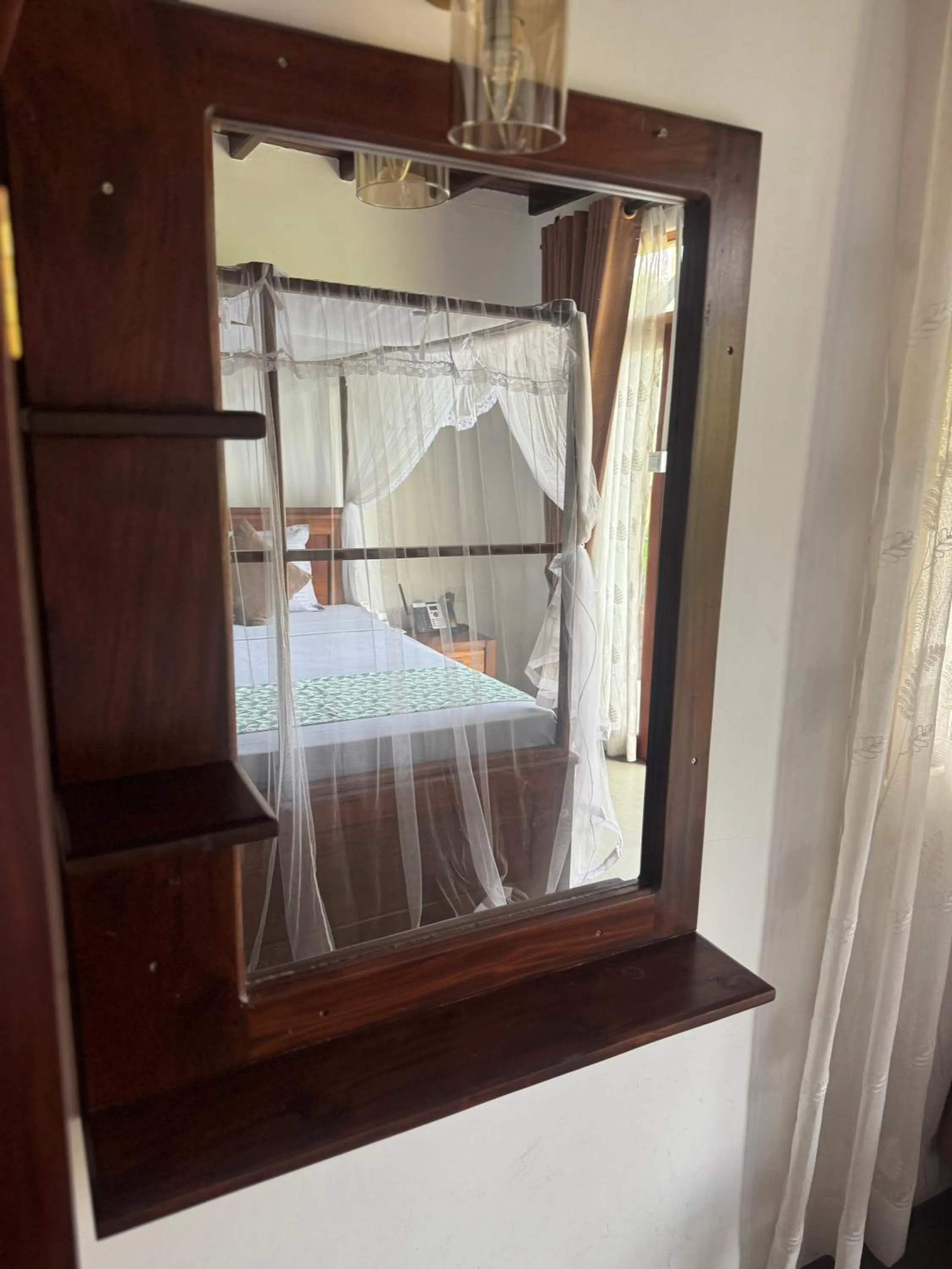 Bedroom, Bed in Steps Garden Resort