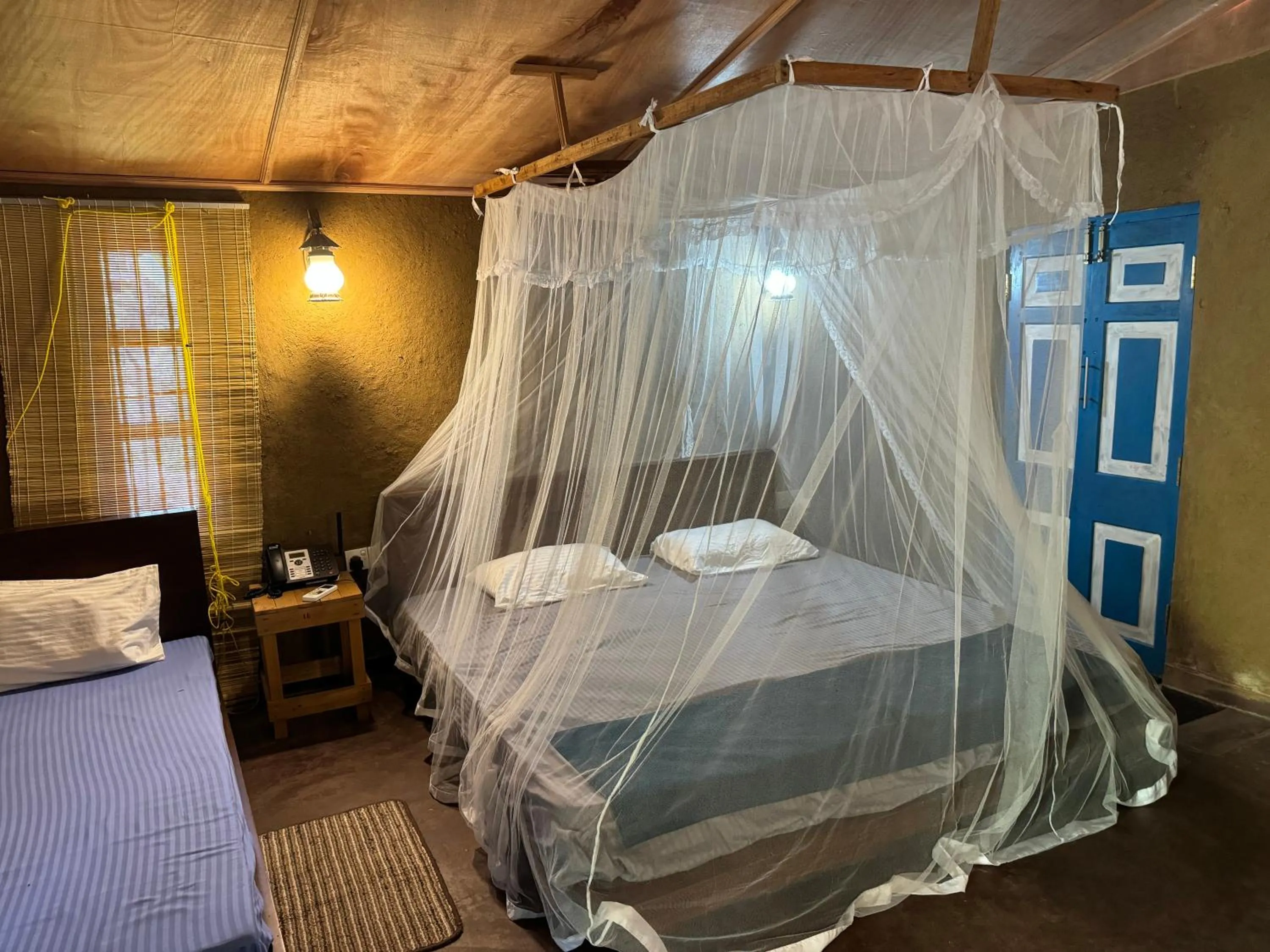 Bed in Steps Garden Resort