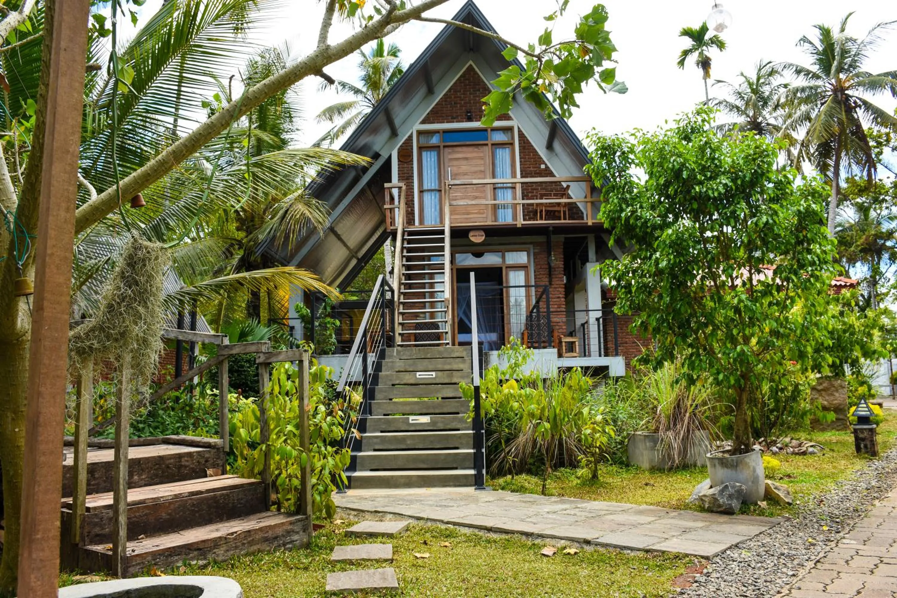 Garden view in Steps Garden Resort