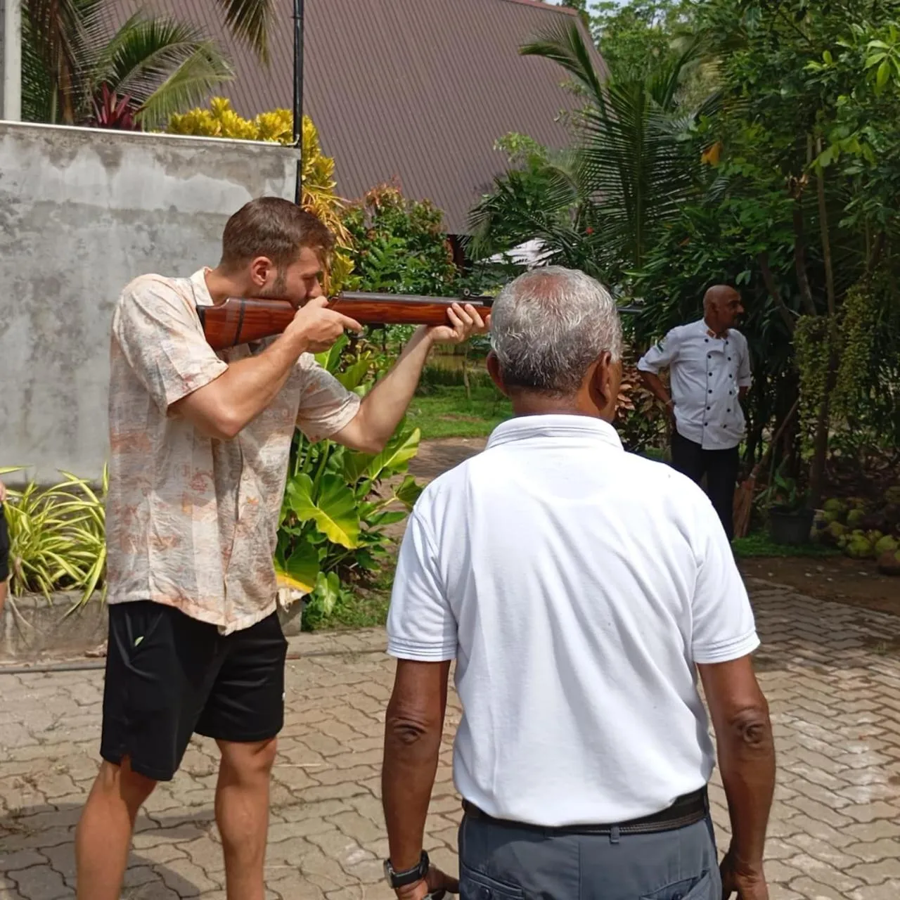 Game Room in Steps Garden Resort