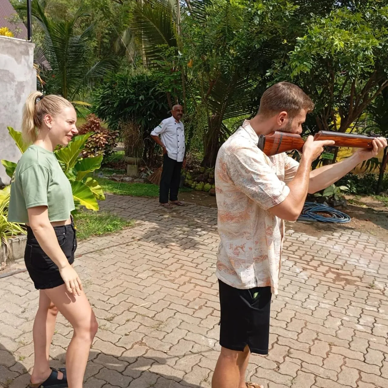 Game Room in Steps Garden Resort