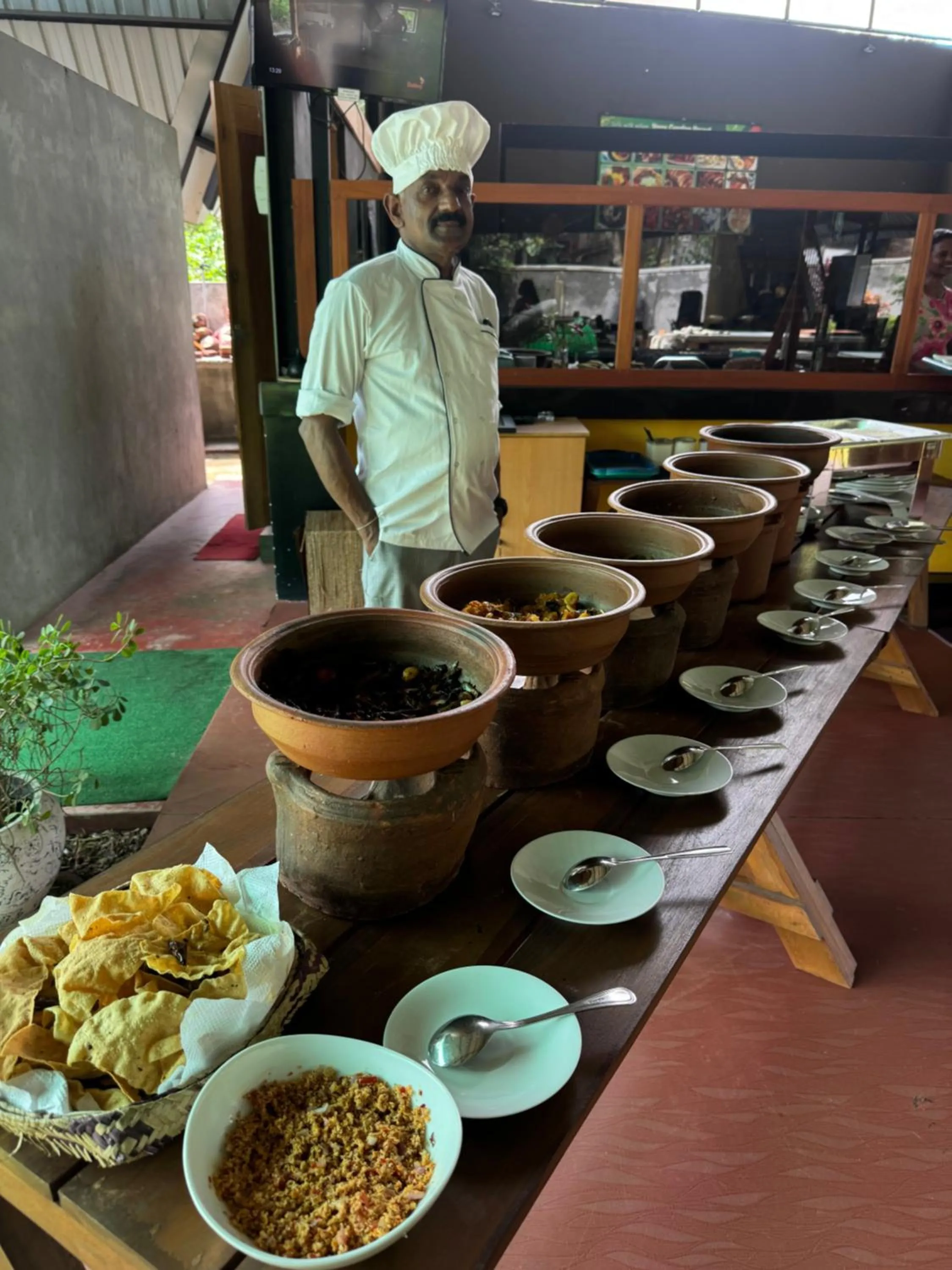 Dining area in Steps Garden Resort