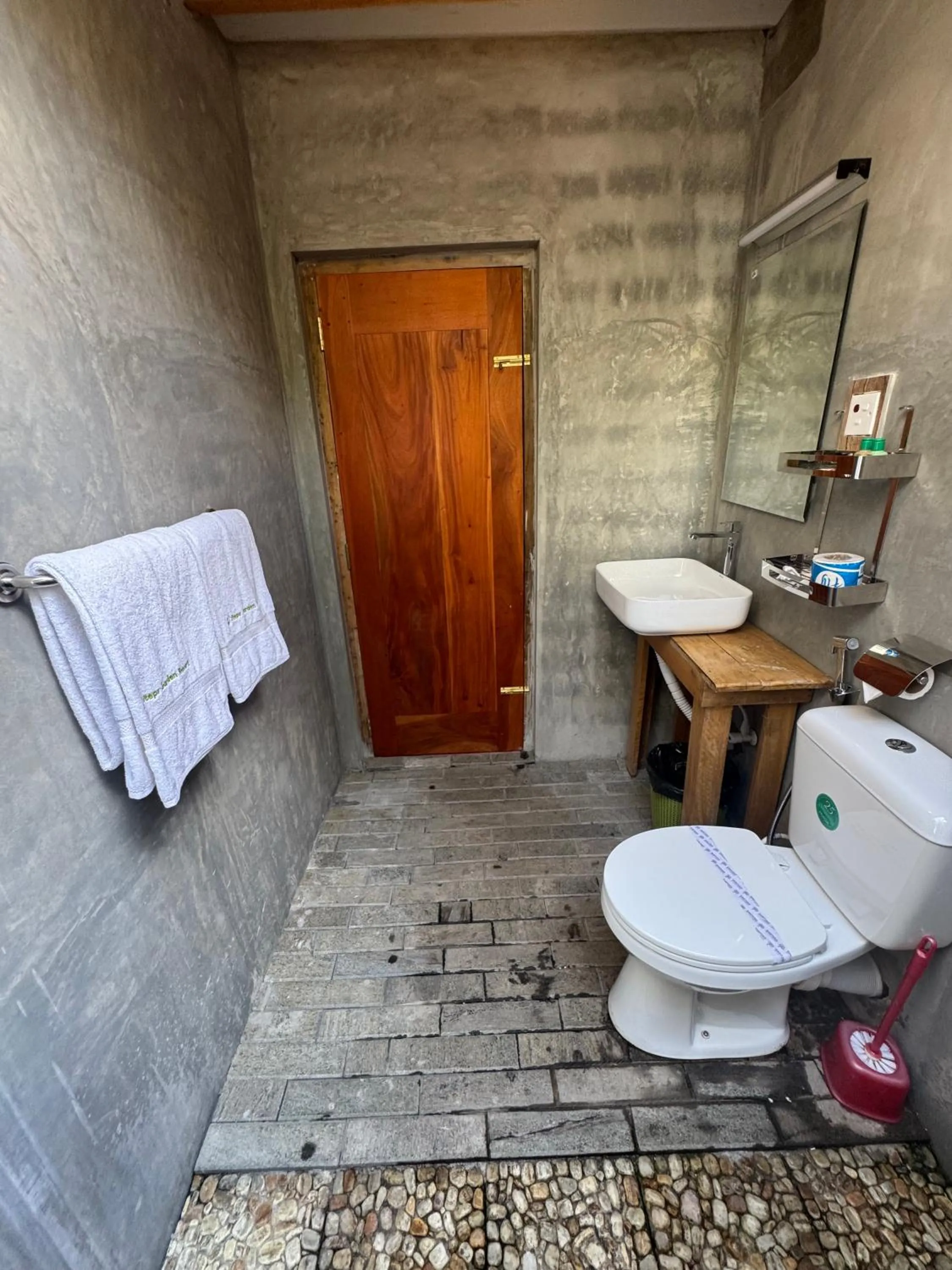 Bathroom in Steps Garden Resort