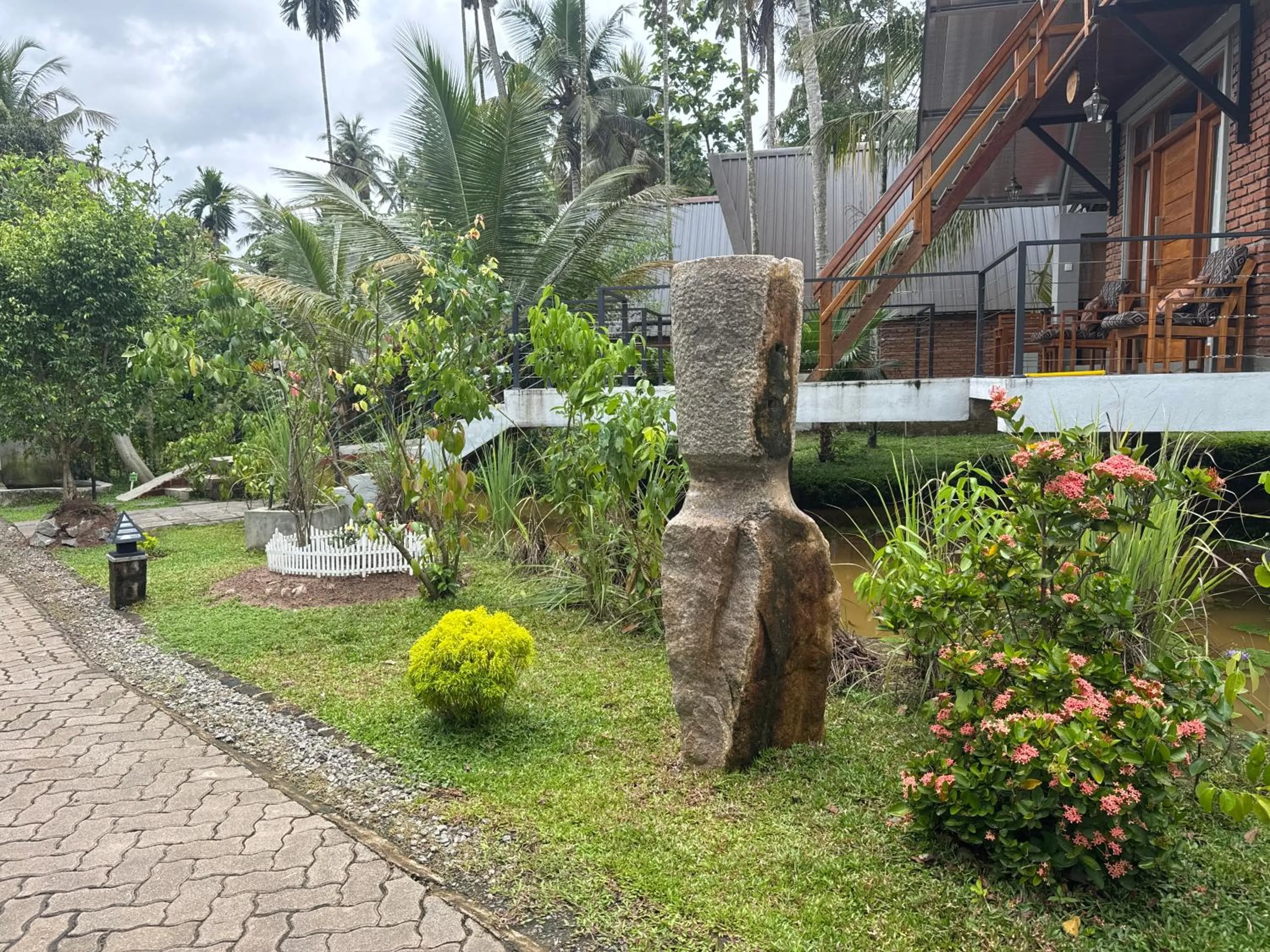 Garden view in Steps Garden Resort