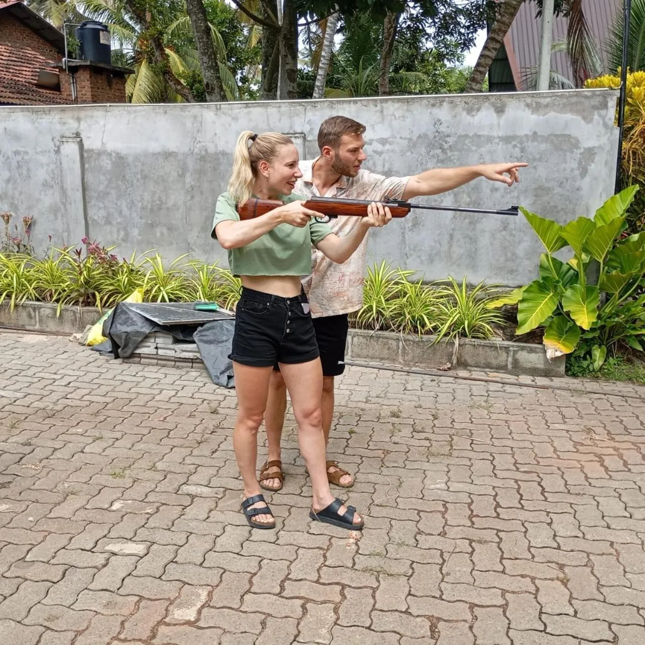 Game Room in Steps Garden Resort
