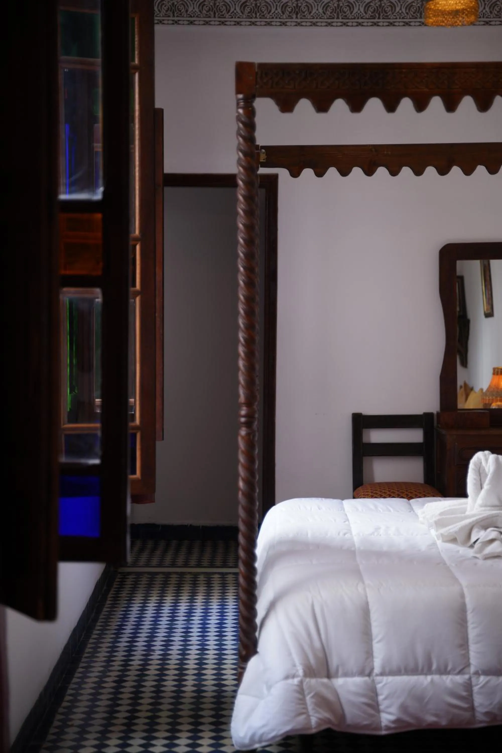 Bed in Riad Dar Chrifa - Luxury Escape