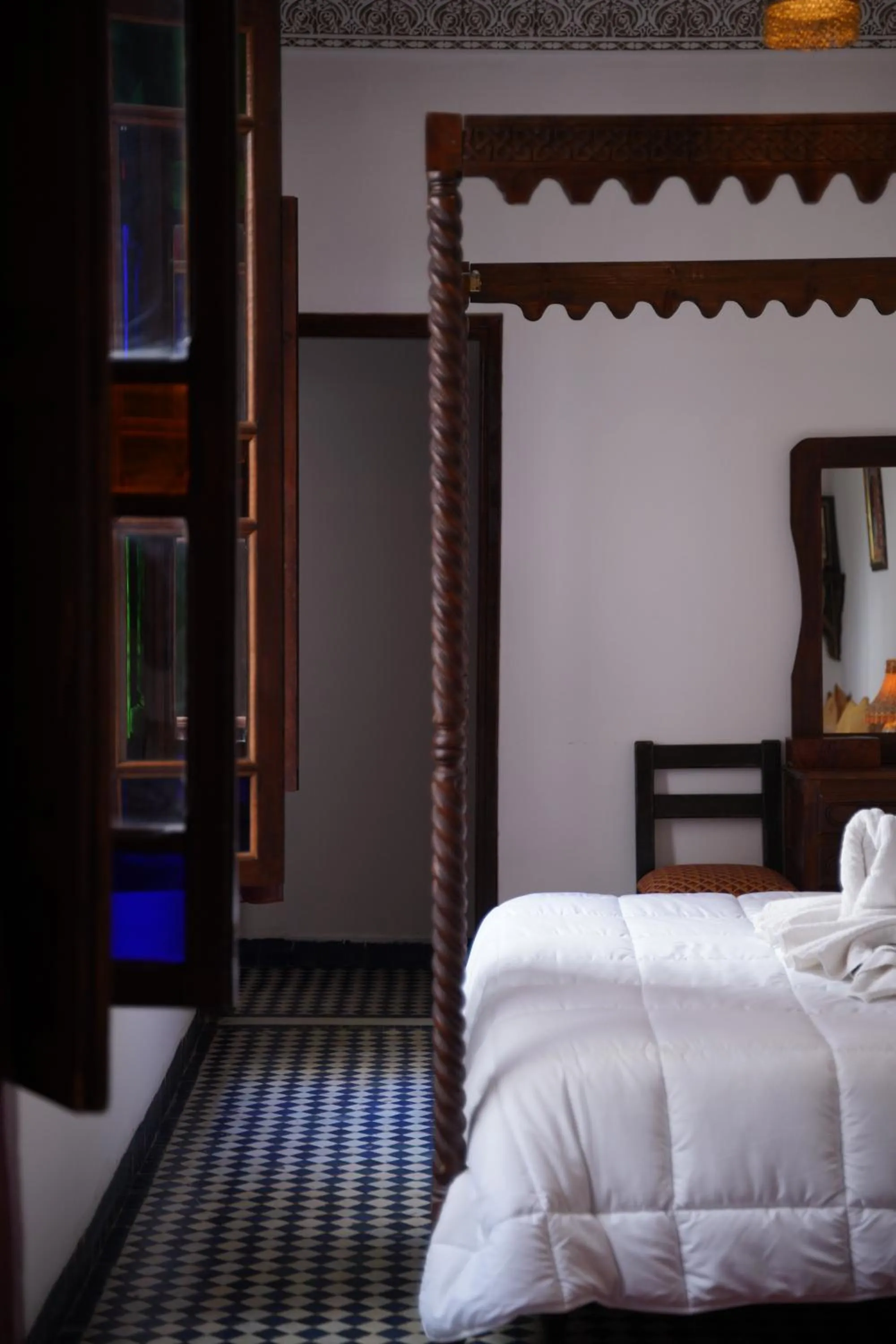 Bed in Riad Dar Chrifa - Luxury Escape