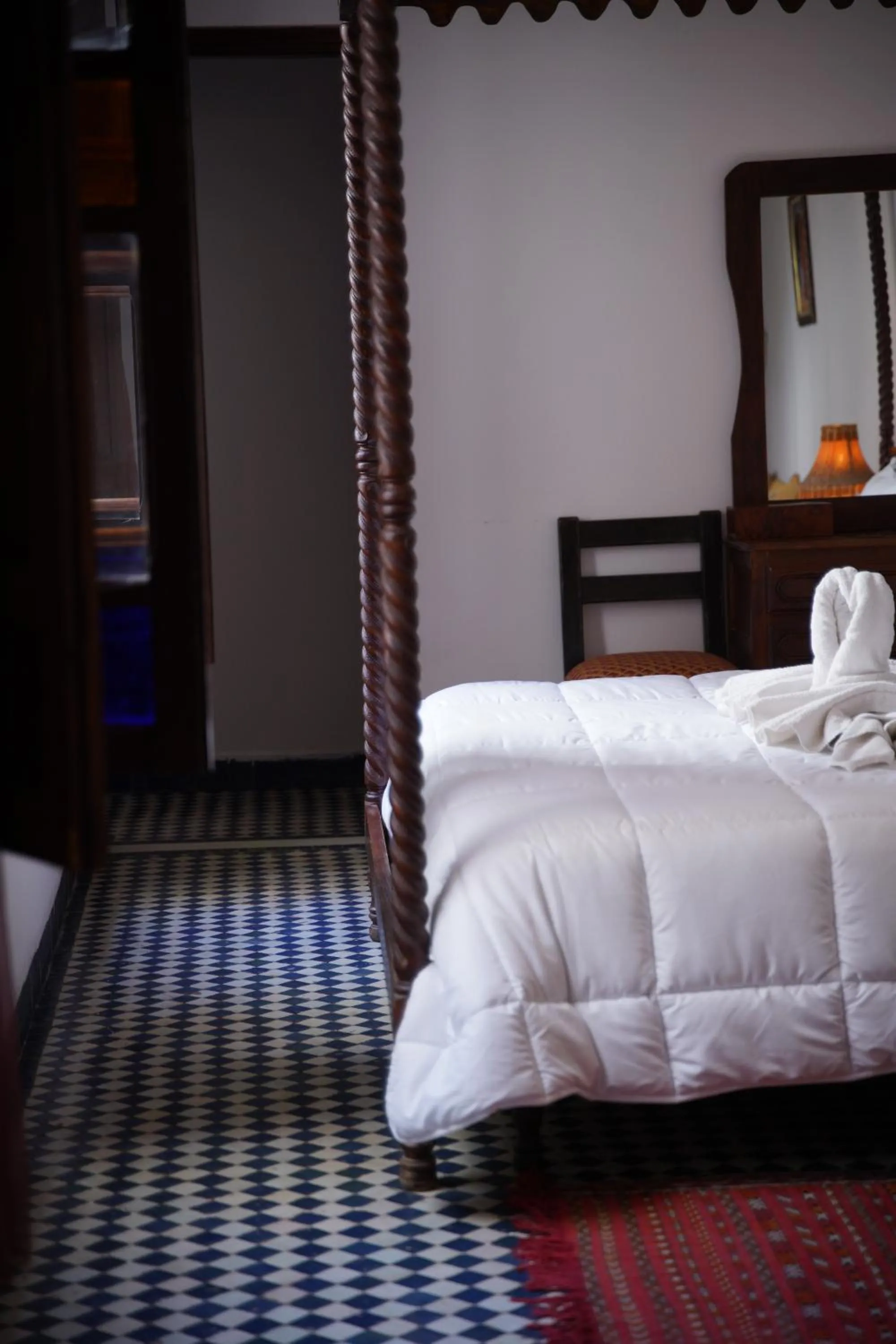 Bed in Riad Dar Chrifa - Luxury Escape