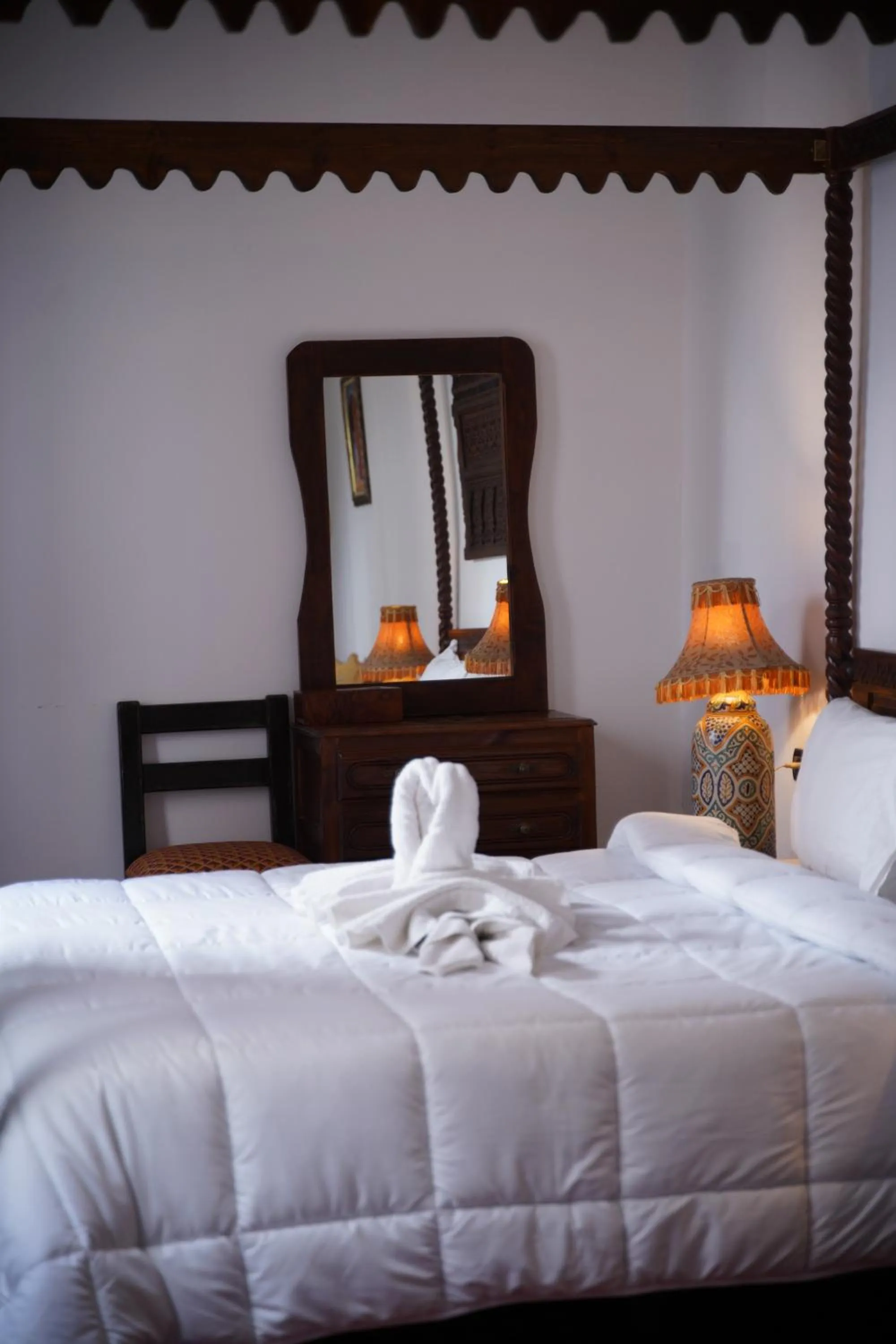 Bed in Riad Dar Chrifa - Luxury Escape