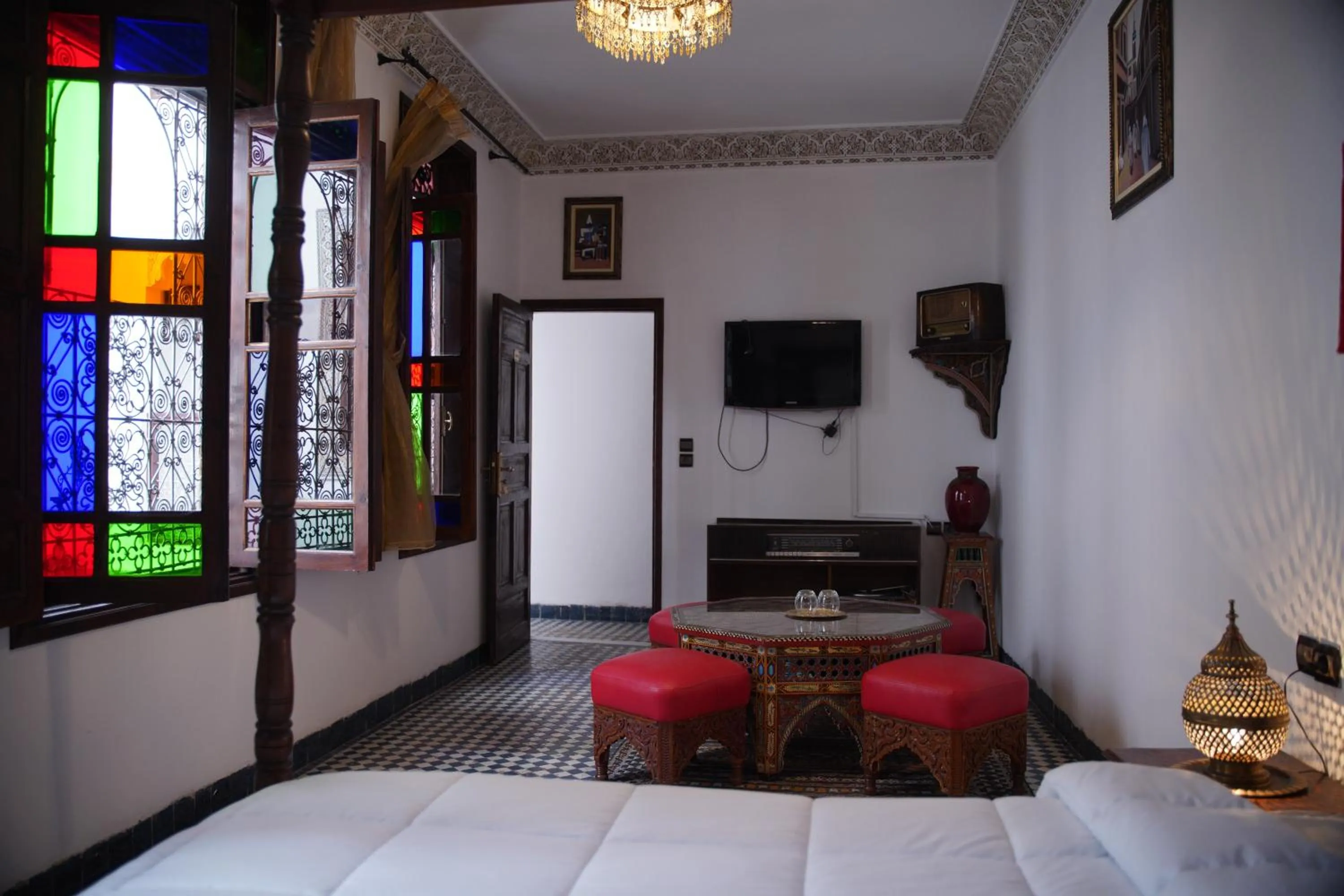 Bed in Riad Dar Chrifa - Luxury Escape