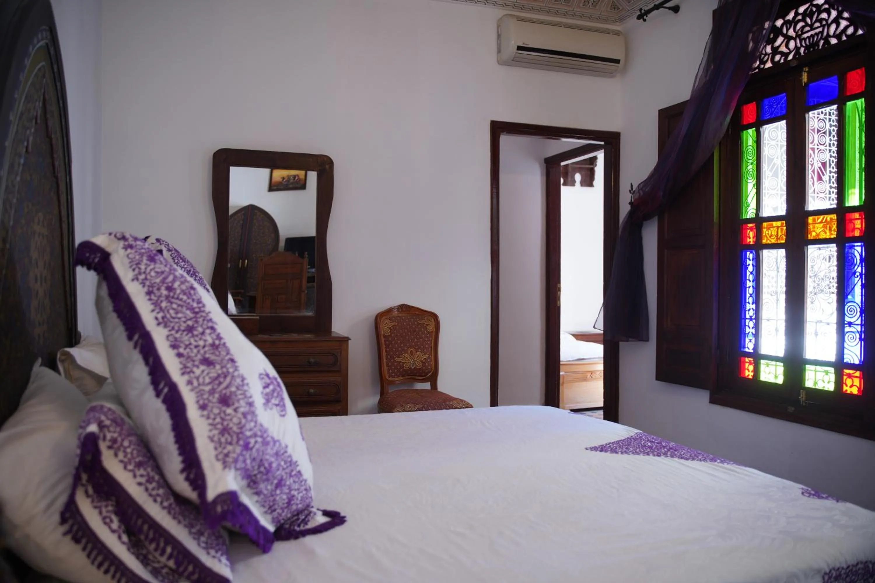 Bed in Riad Dar Chrifa - Luxury Escape