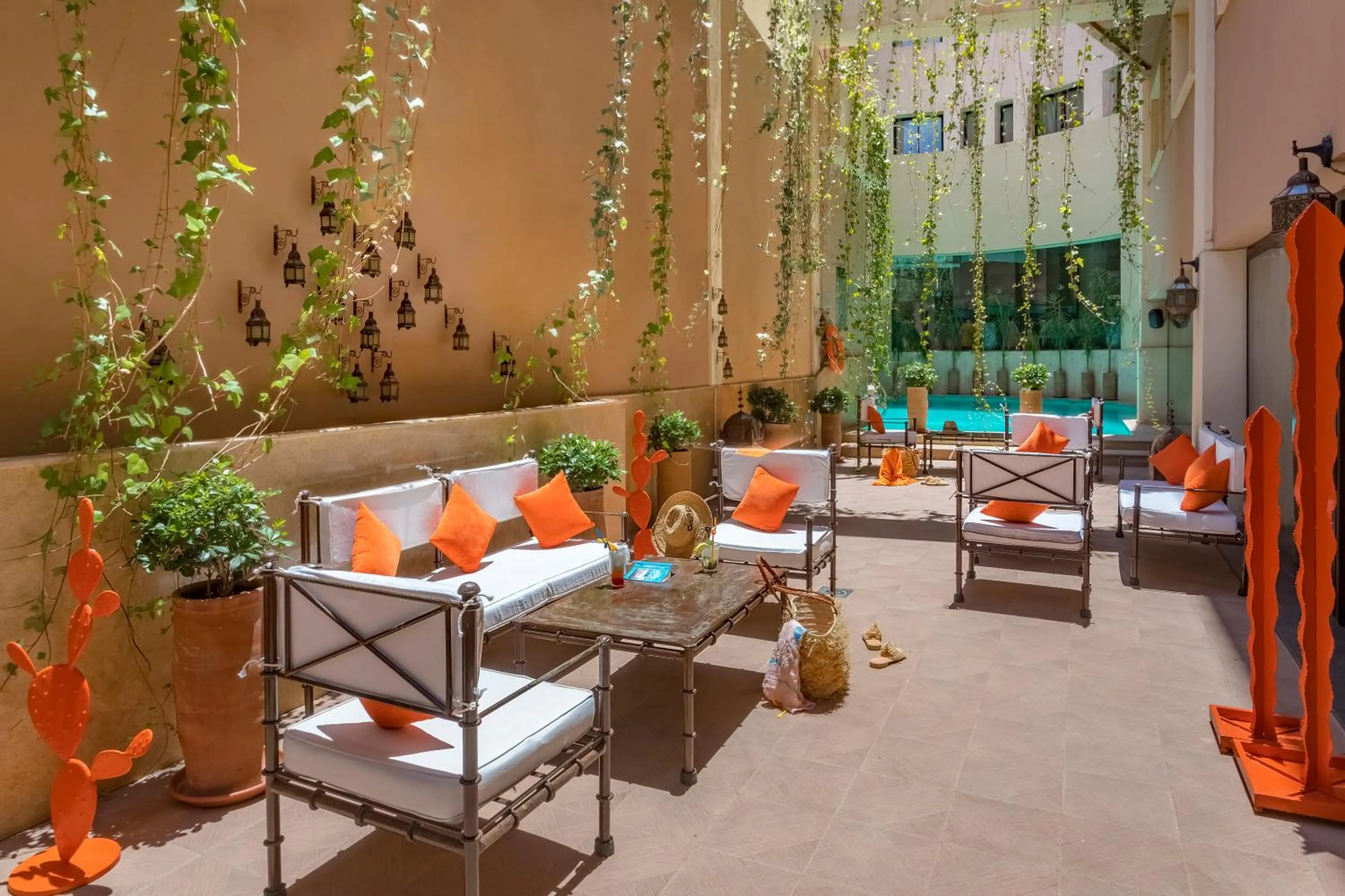 Swimming pool in Dellarosa Boutique Hotel and Spa