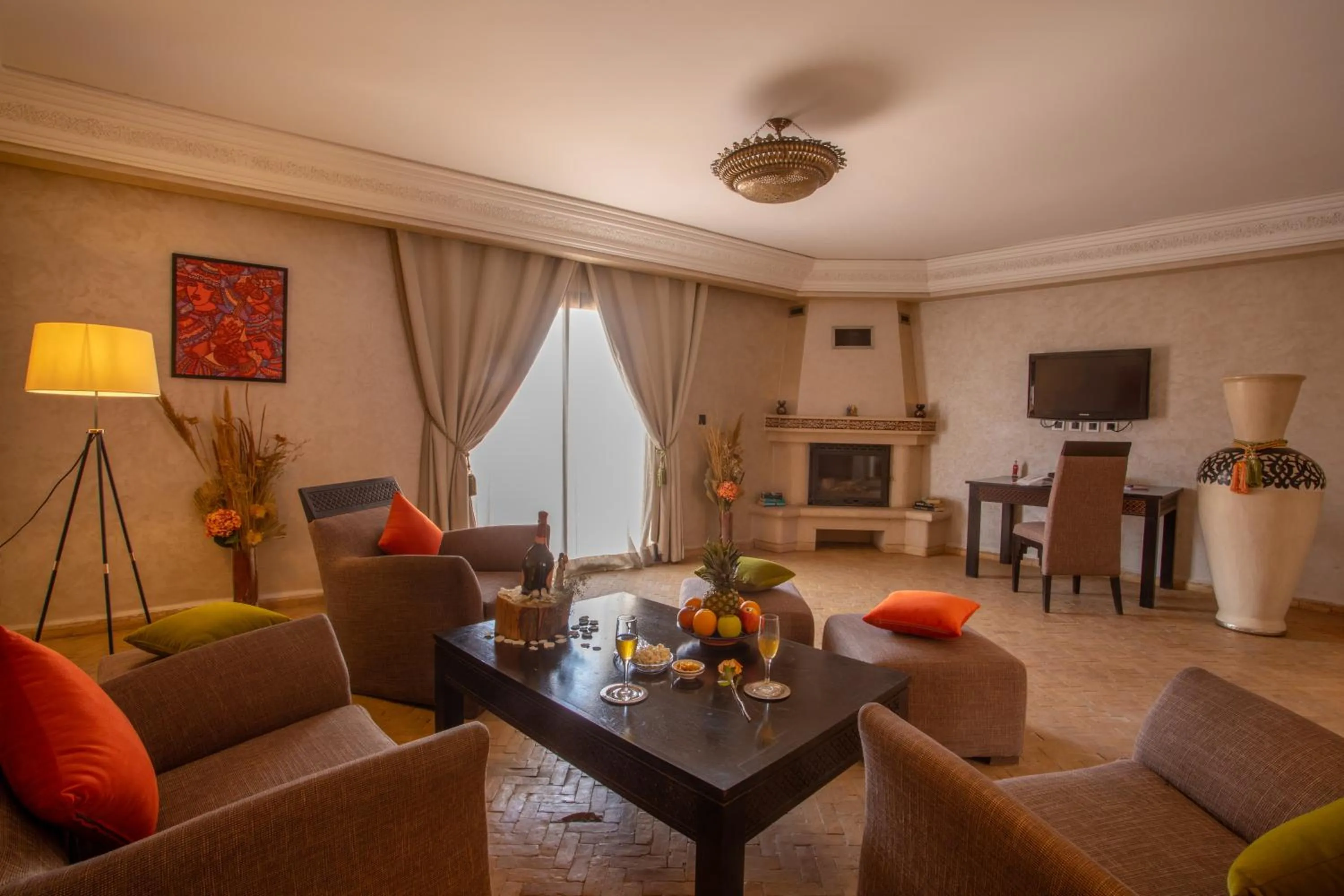 Living room in Dellarosa Boutique Hotel and Spa