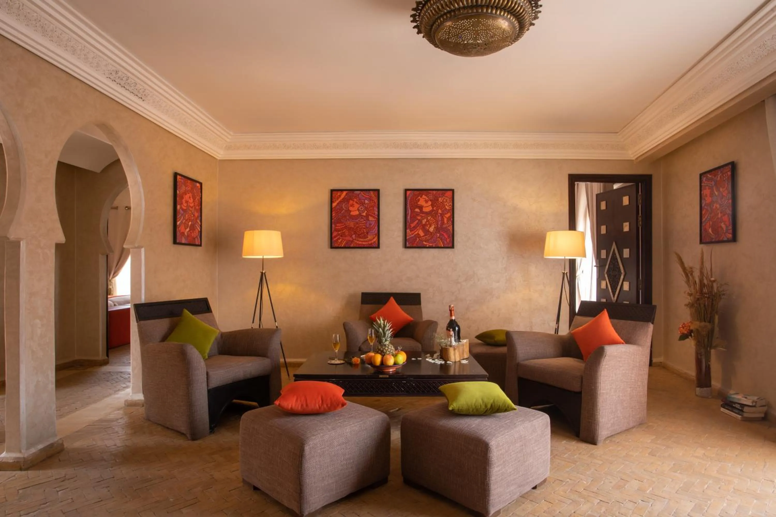 Living room in Dellarosa Boutique Hotel and Spa