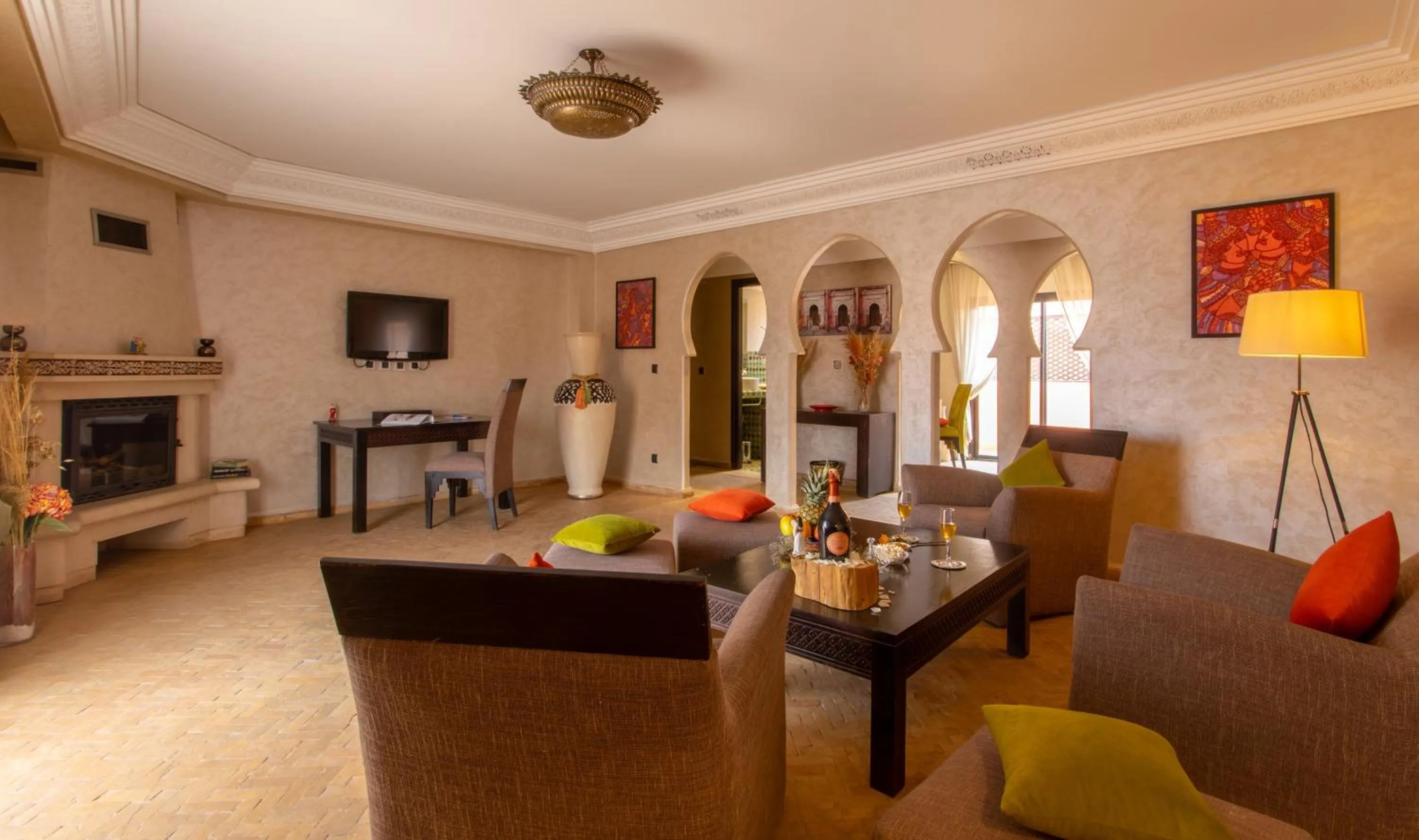 Living room in Dellarosa Boutique Hotel and Spa