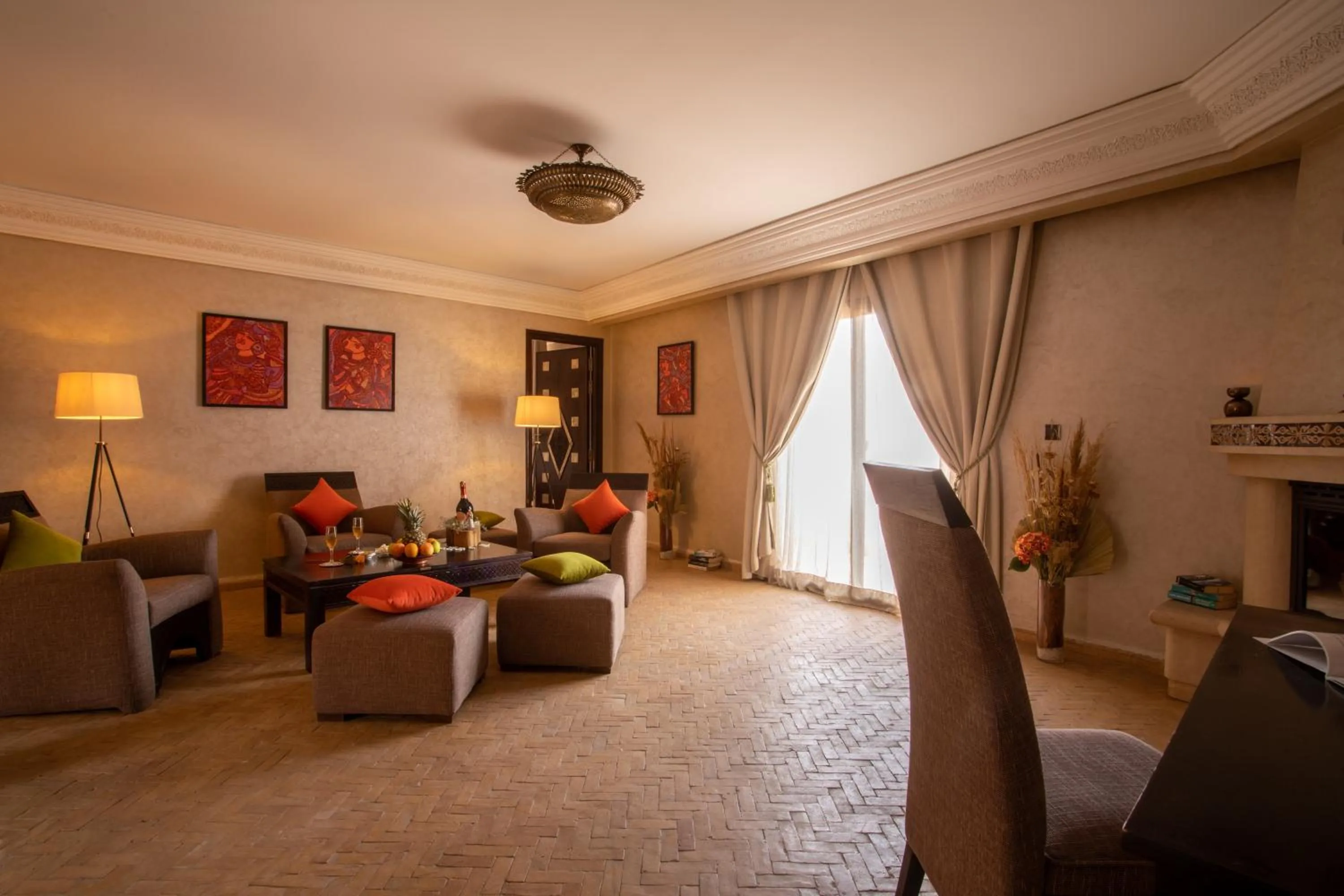 Living room in Dellarosa Boutique Hotel and Spa