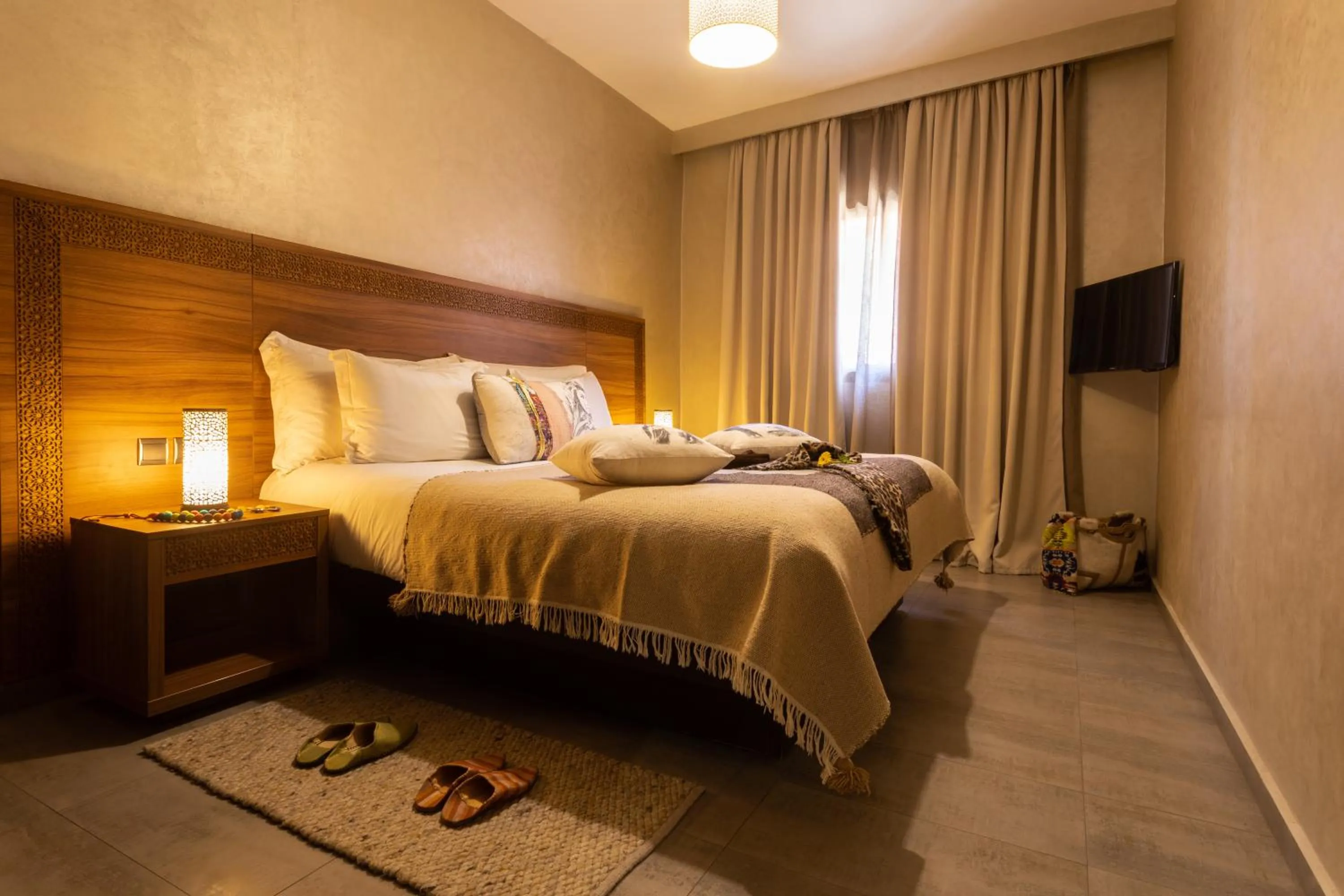 Bedroom, Bed in Dellarosa Boutique Hotel and Spa