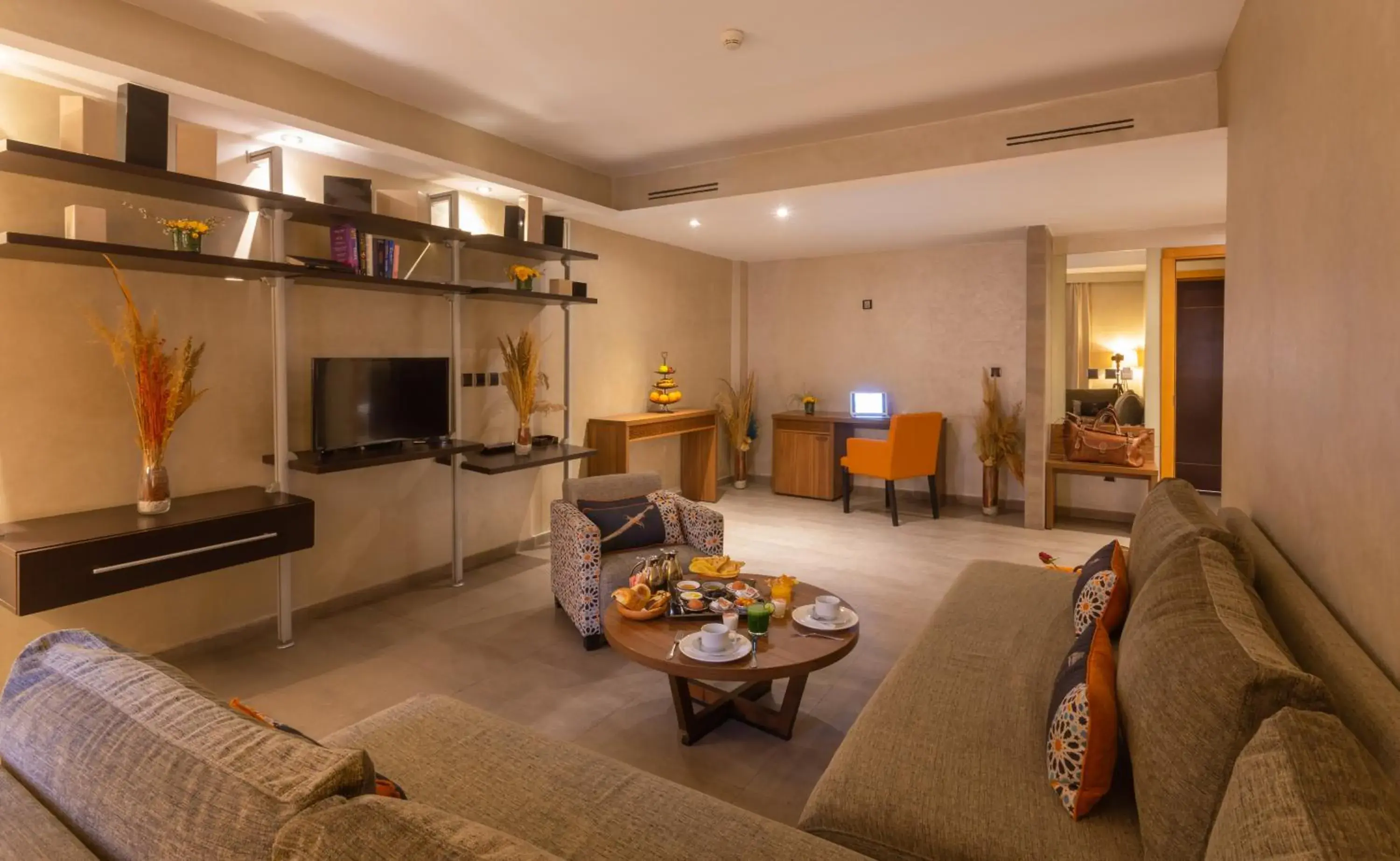 Living room in Dellarosa Boutique Hotel and Spa Living room in Dellarosa Boutique Hotel and Spa