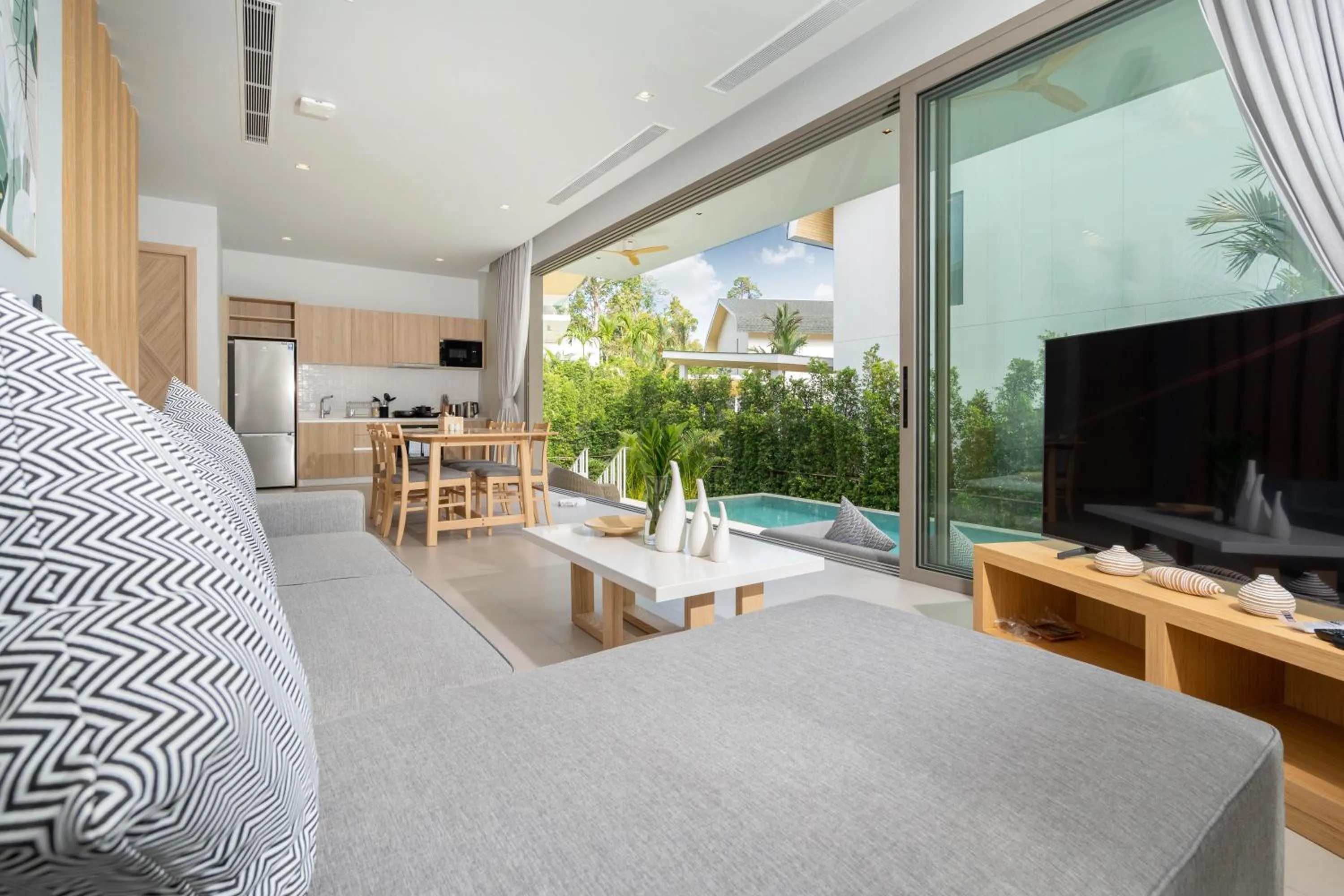 Living room in Himmapana Villas - Hills