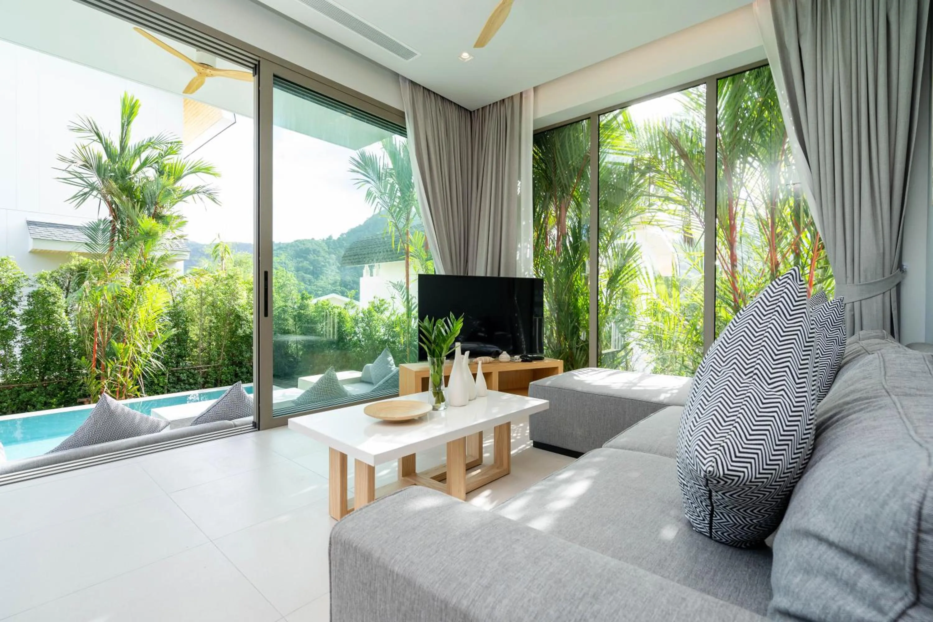 Living room in Himmapana Villas - Hills