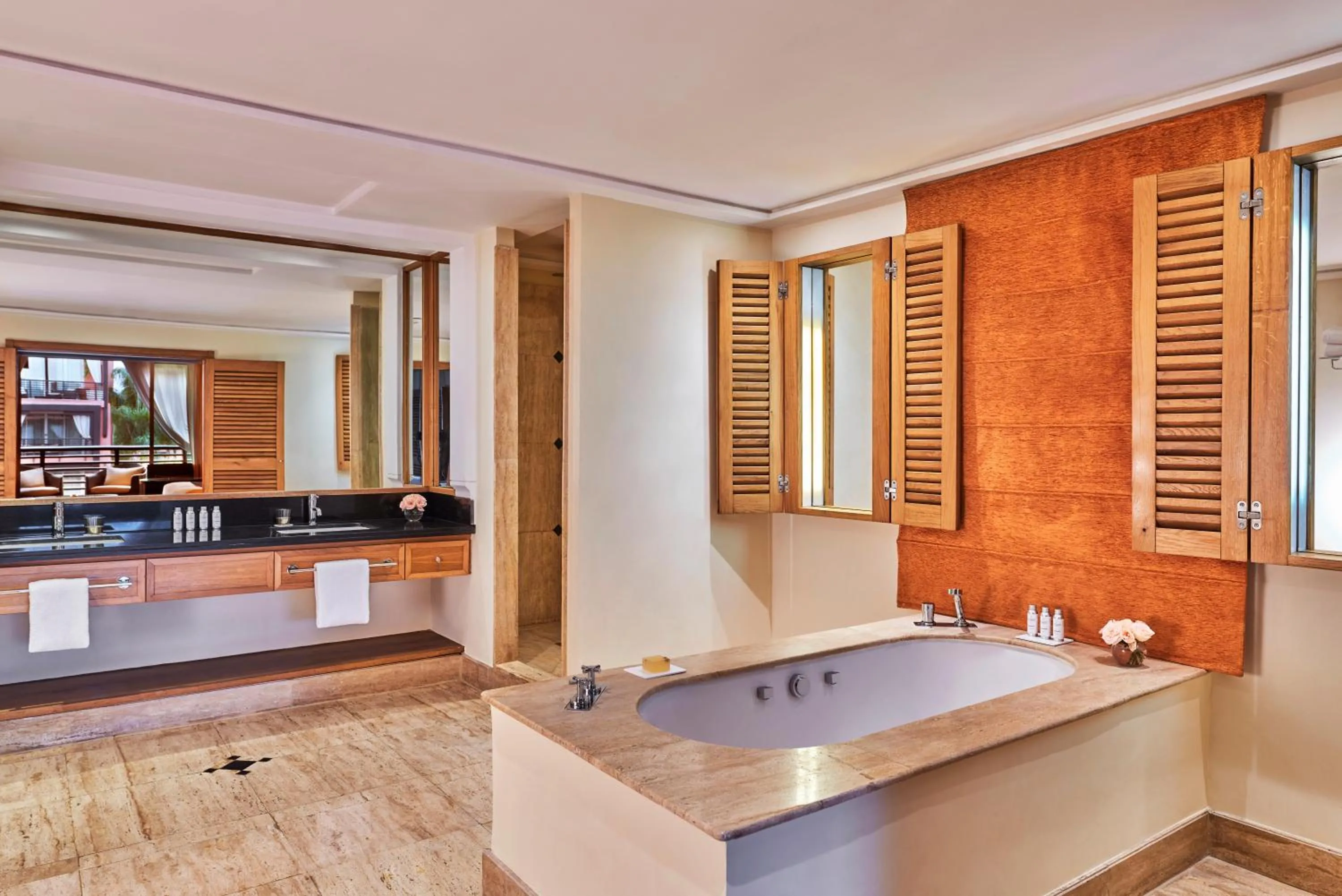 Bath in Hôtel & Ryads Barrière Le Naoura