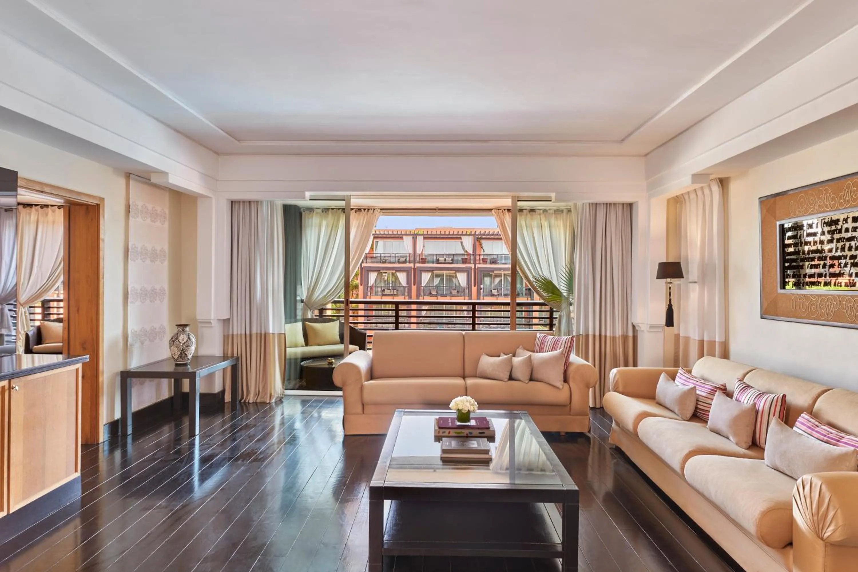 Communal lounge/ TV room in Hôtel & Ryads Barrière Le Naoura