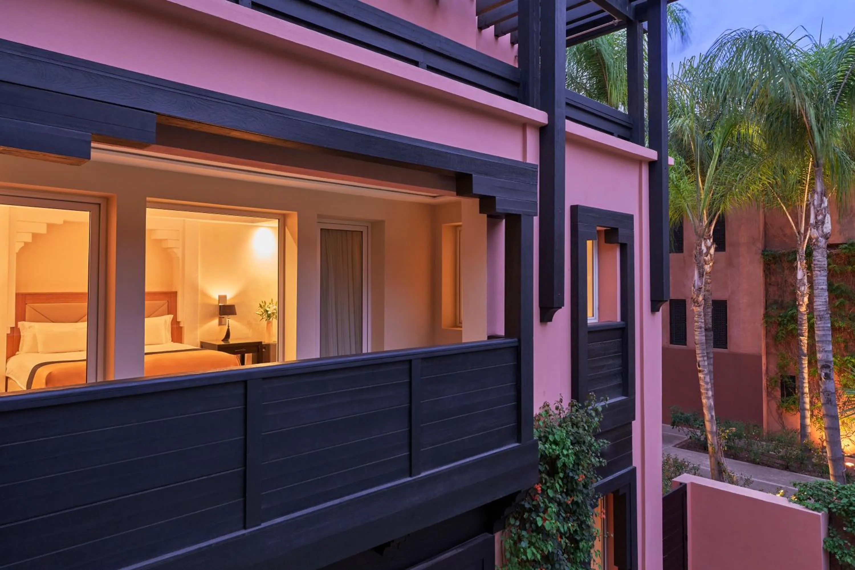 Patio in Hôtel & Ryads Barrière Le Naoura