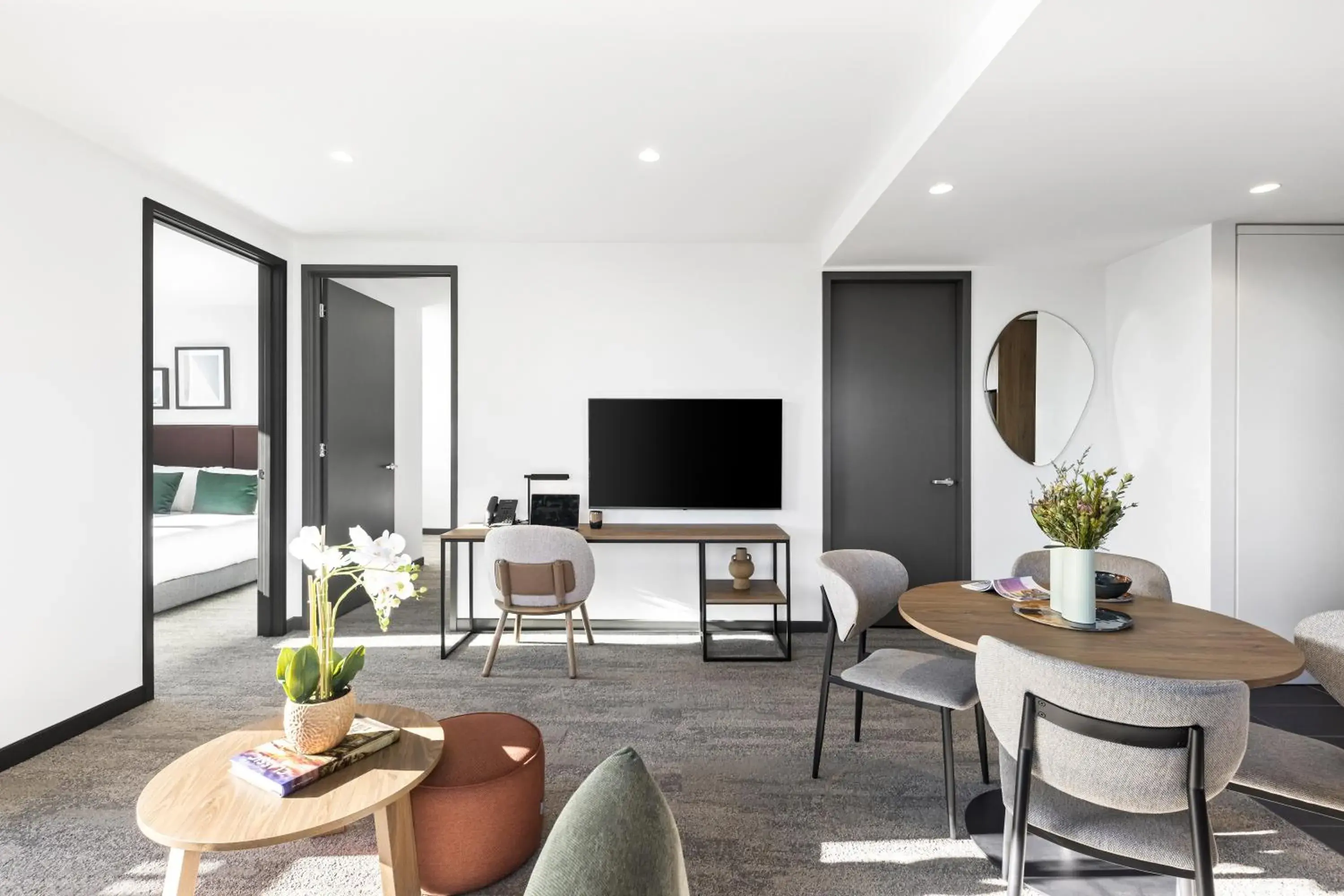 Living room in Quest Geelong Central Living room in Quest Geelong Central