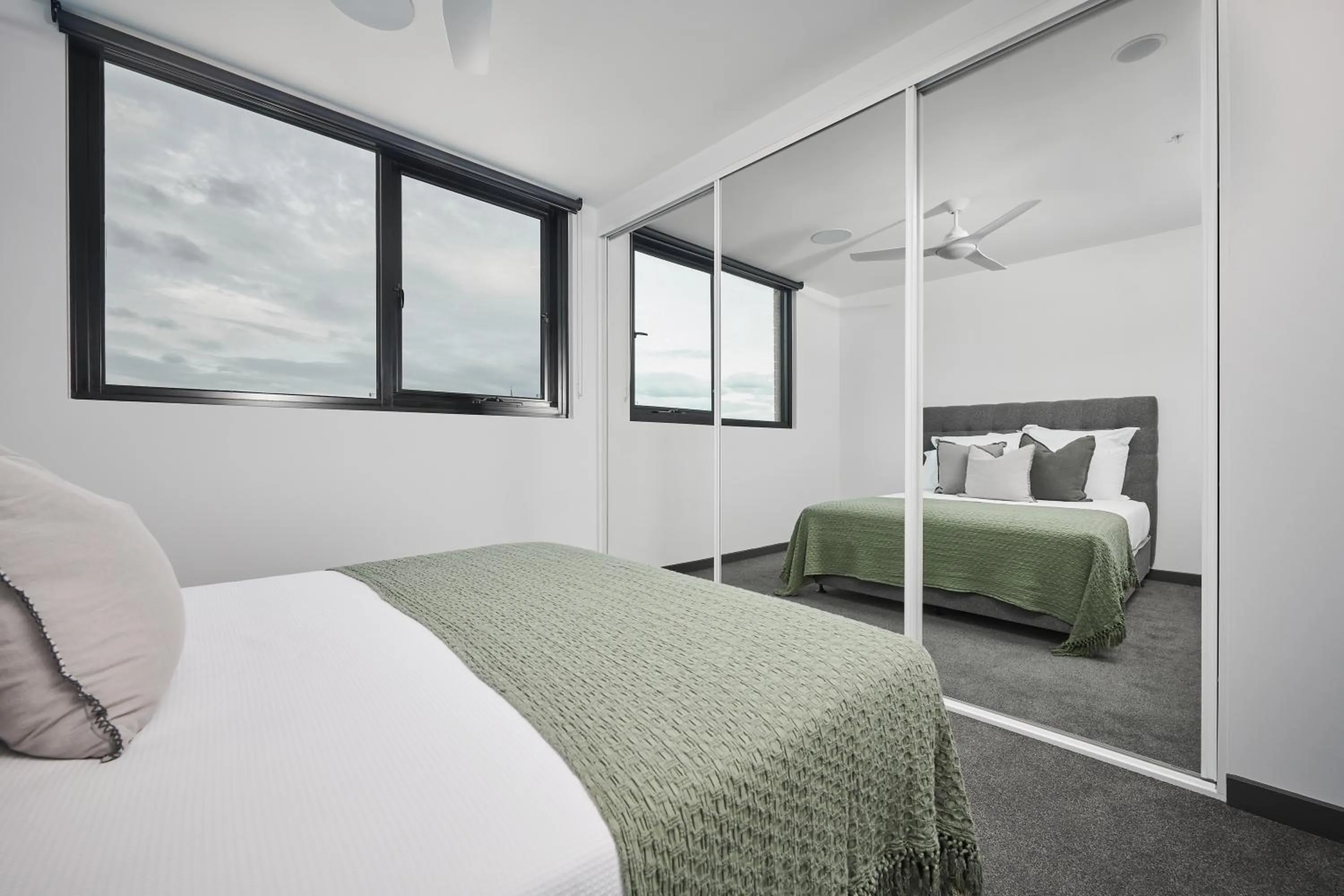 Bedroom, Bed in Quest Geelong Central