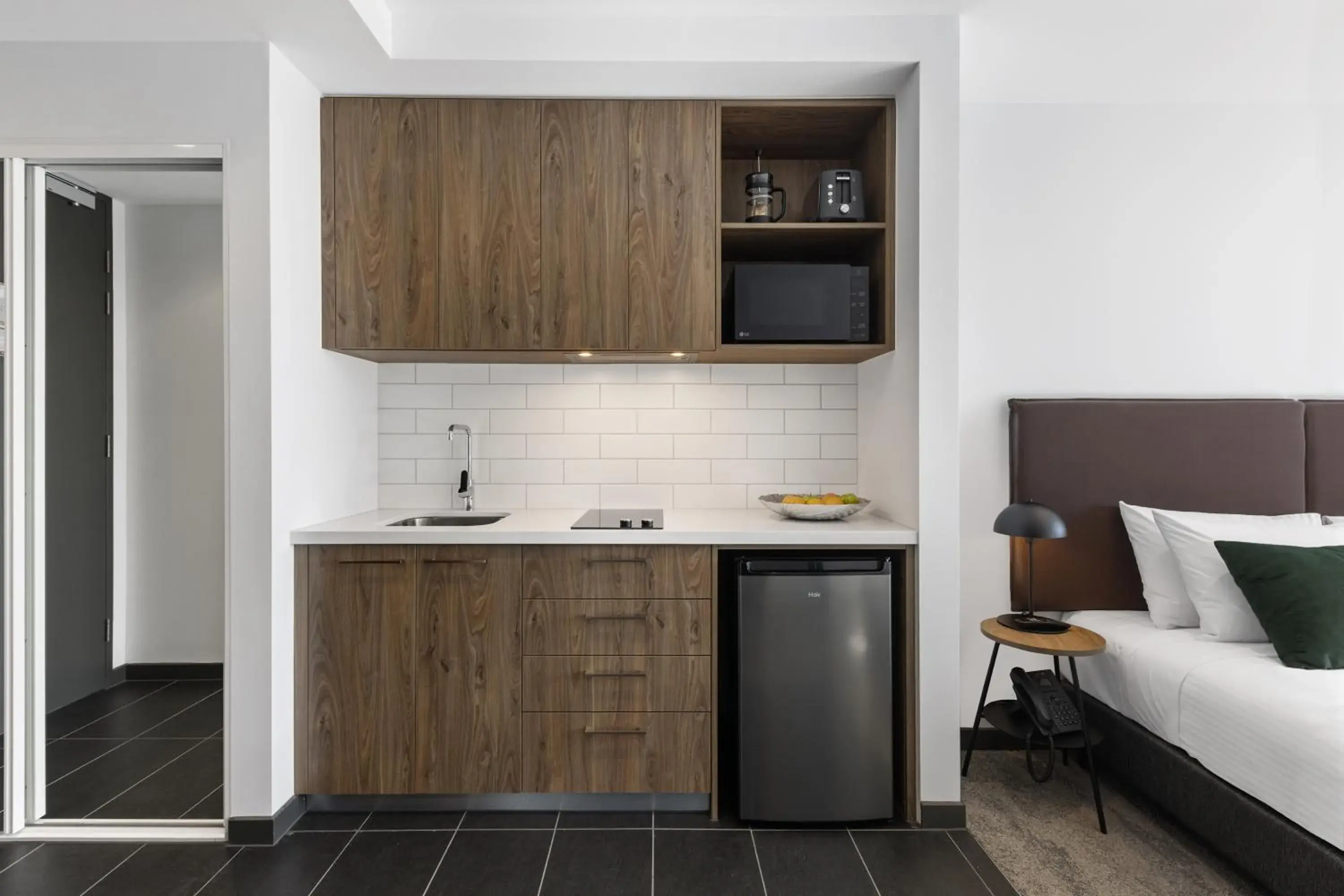 Bed in Quest Geelong Central Bed in Quest Geelong Central