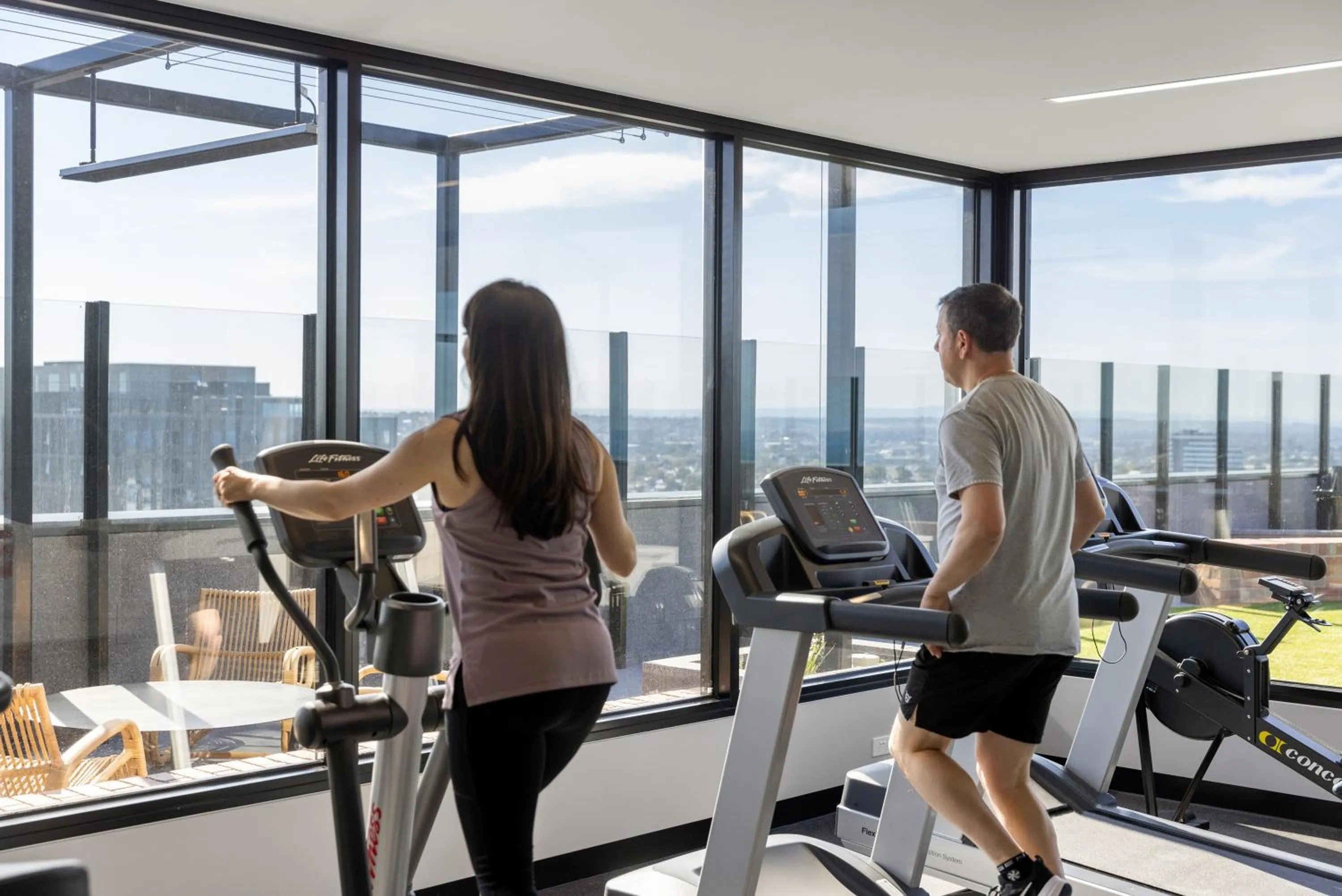 View (from property/room) in Quest Geelong Central