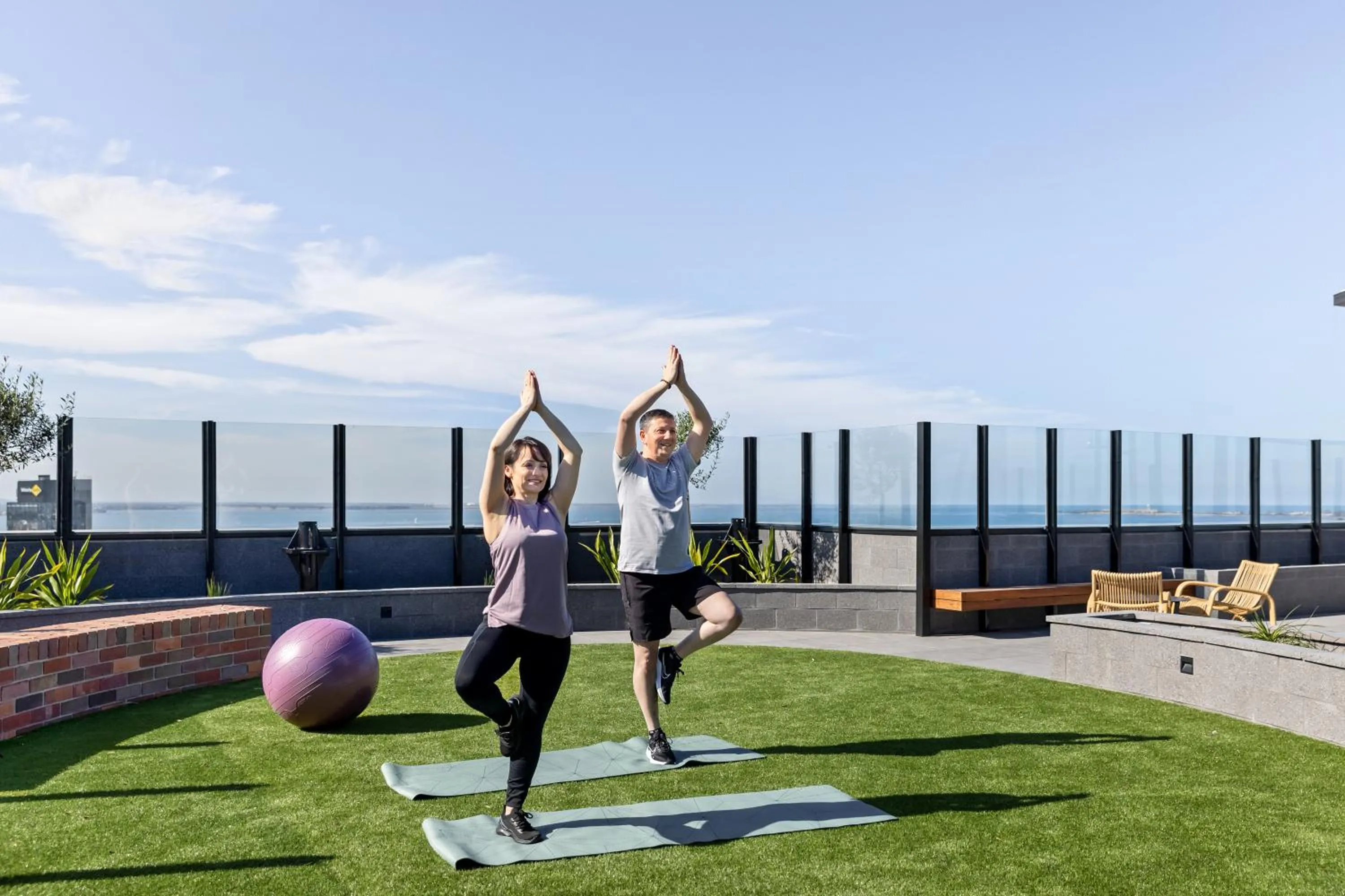 View (from property/room) in Quest Geelong Central