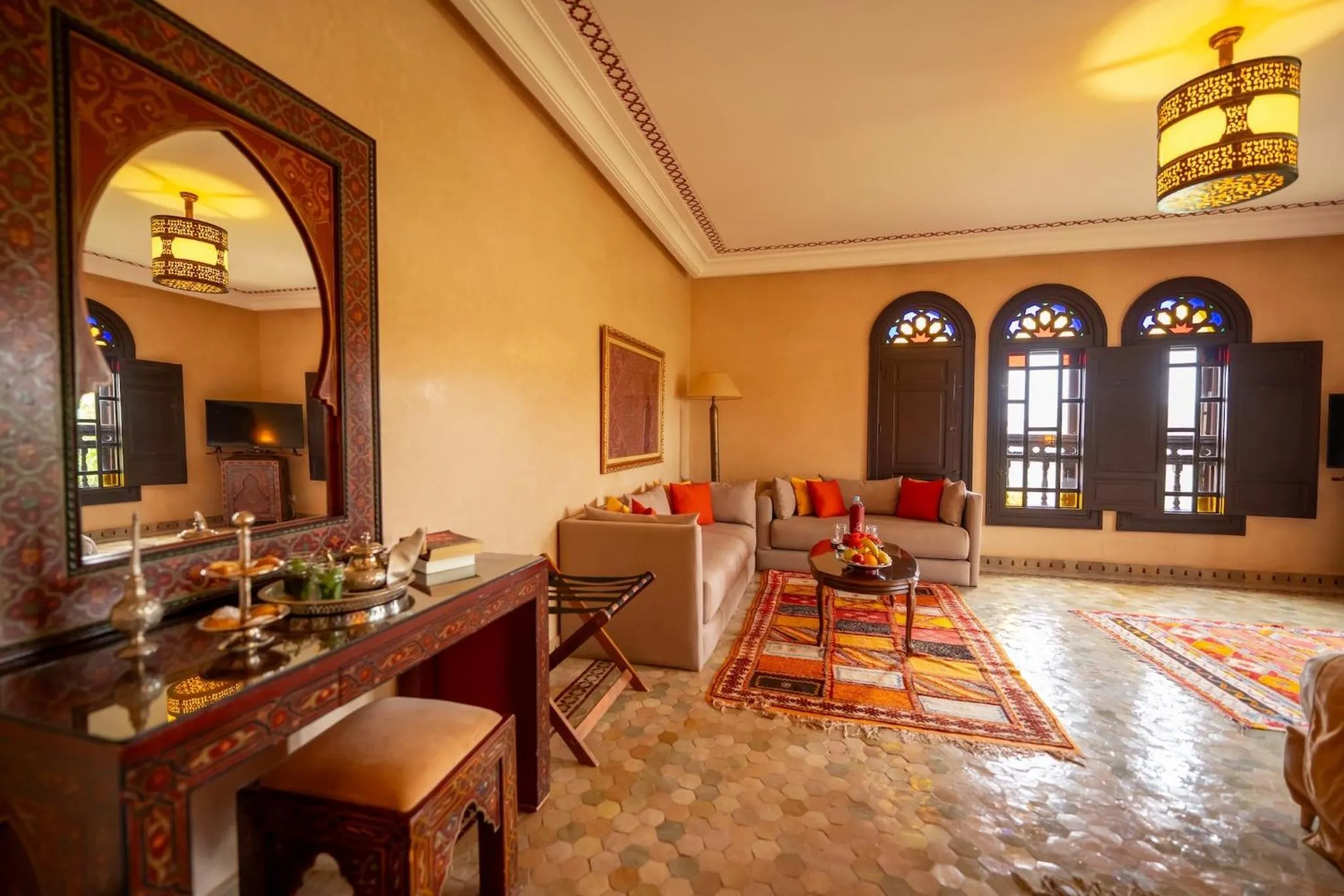 Living room in Al Fassia Aguedal