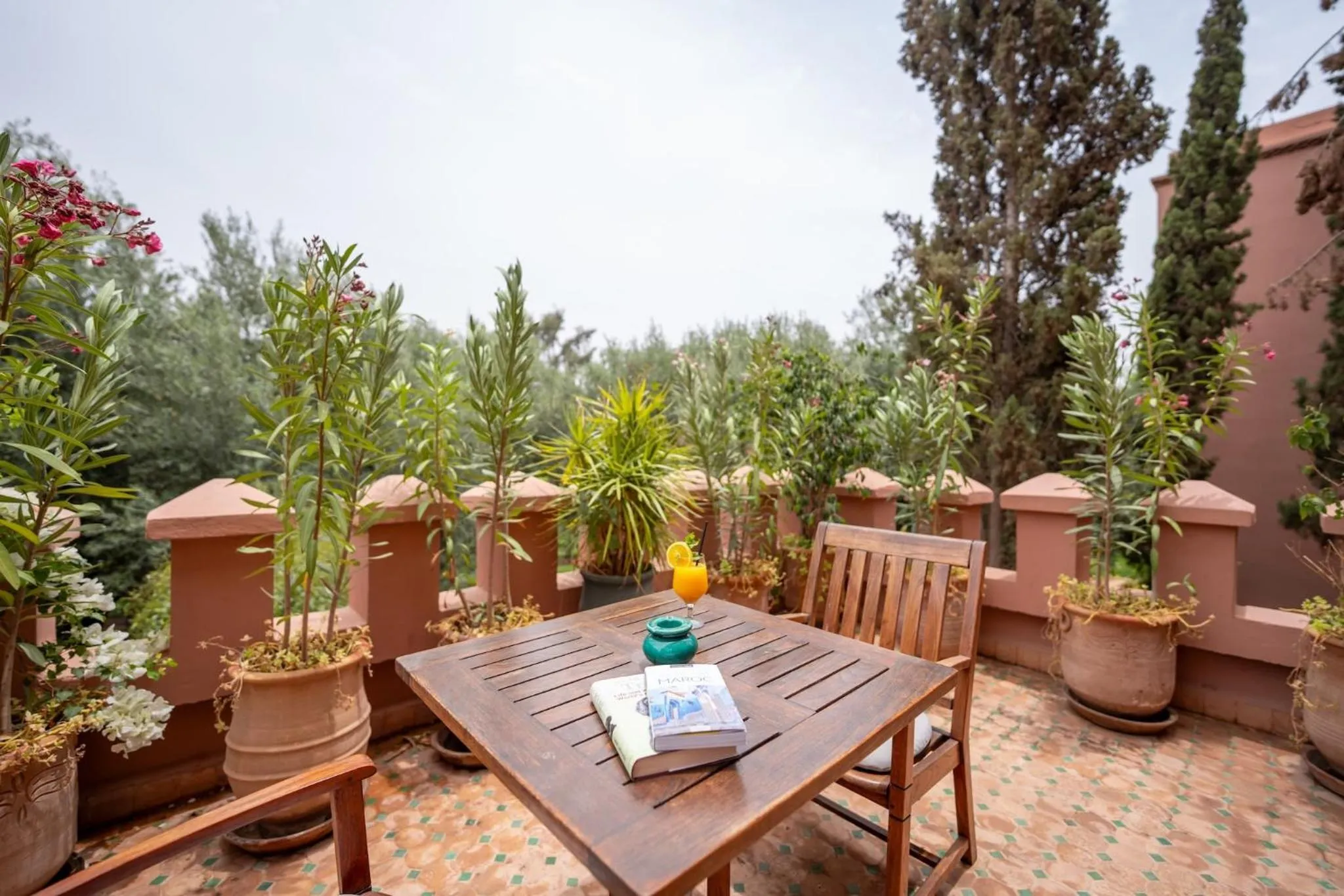 Seating area in Al Fassia Aguedal