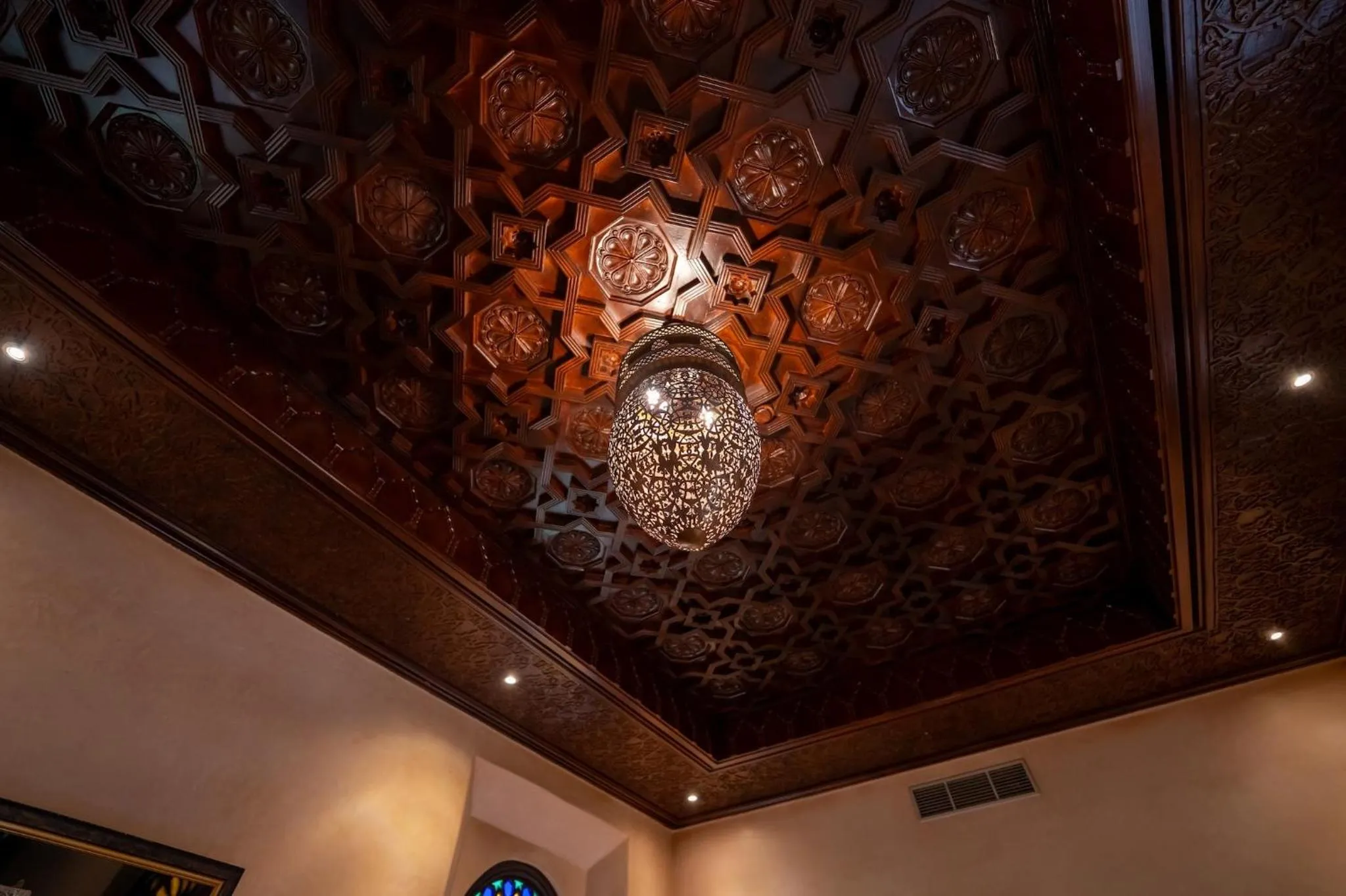 Decorative detail in Al Fassia Aguedal