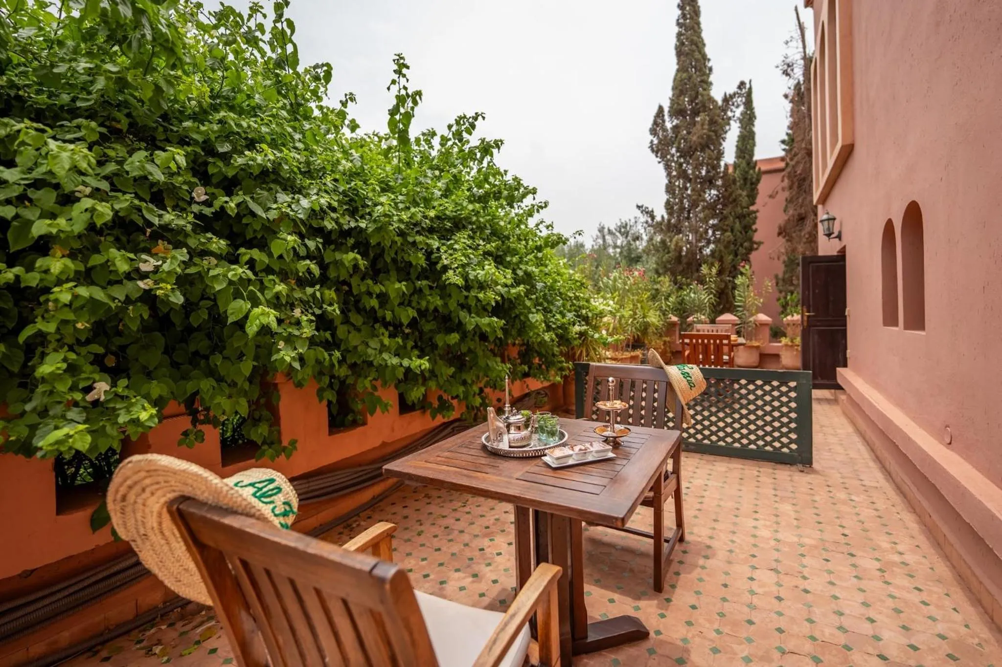 Seating area in Al Fassia Aguedal