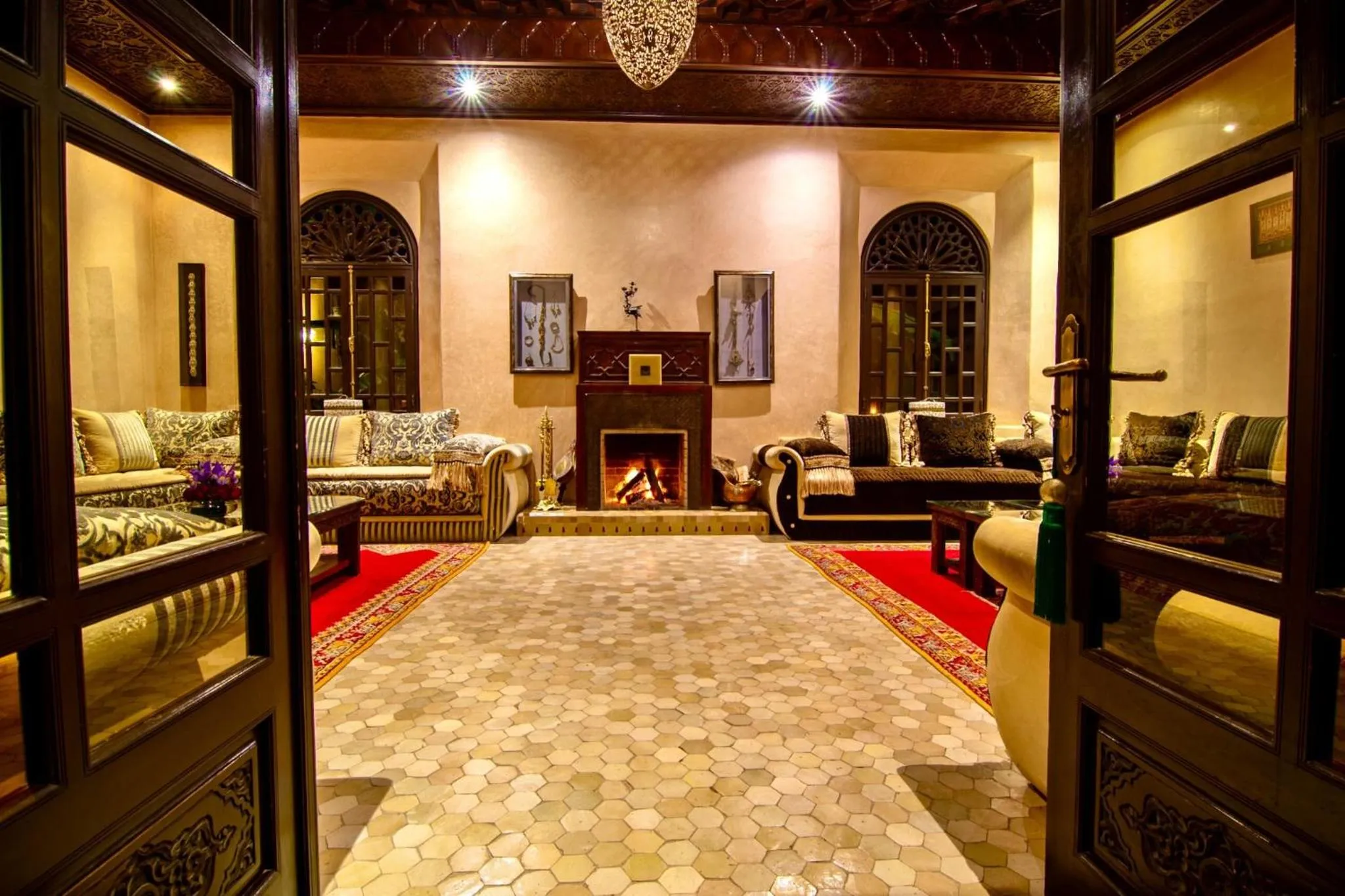 Living room in Al Fassia Aguedal