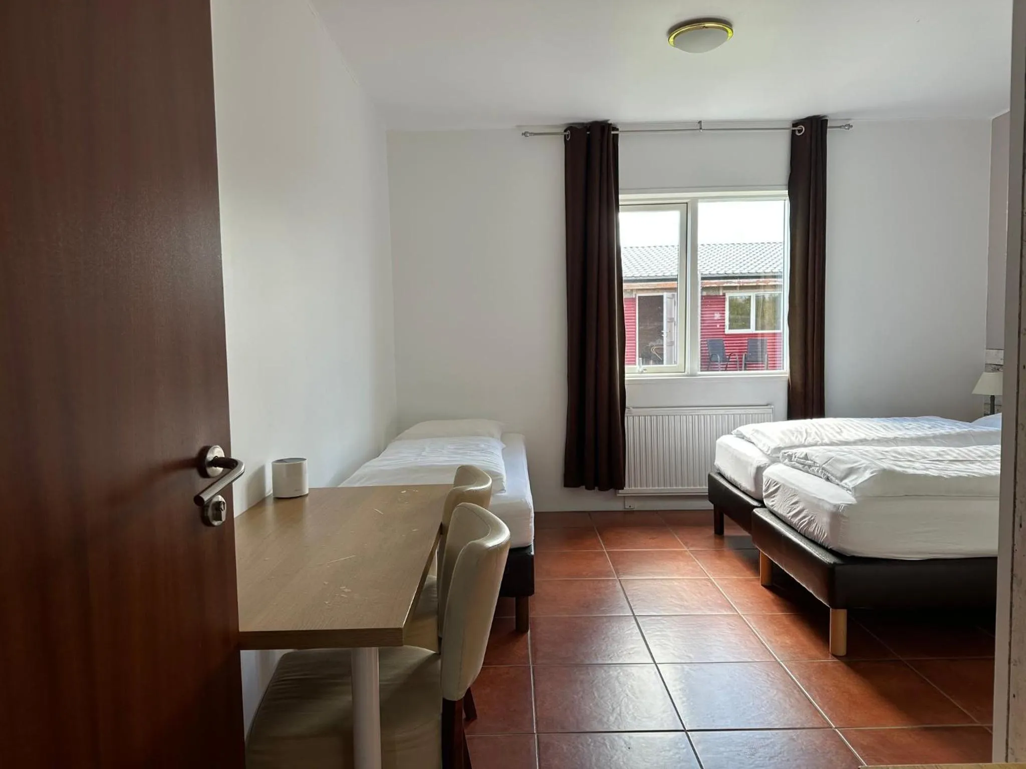 Bedroom, Bed in Álfheimar Hotel